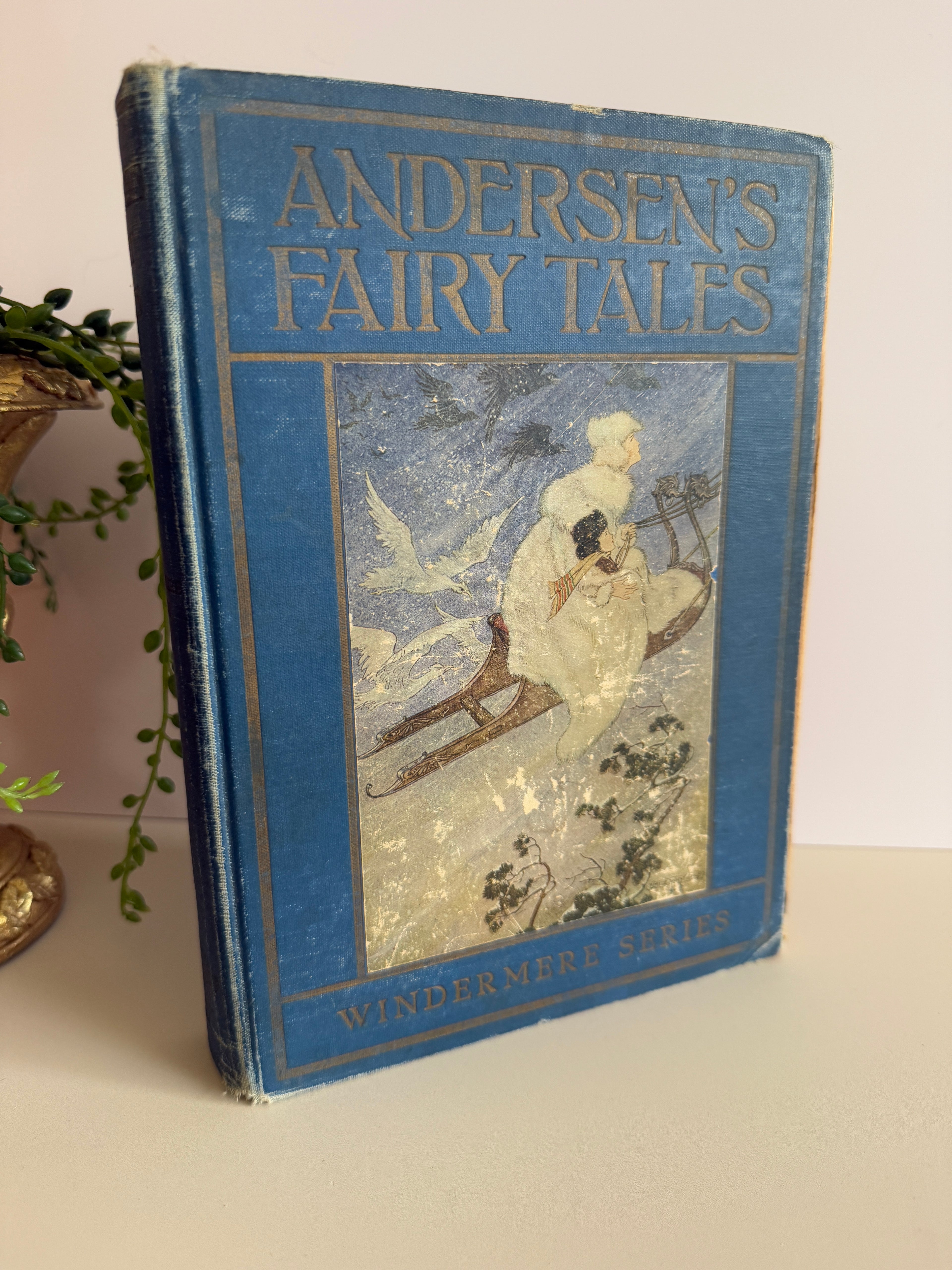 Antique 1916 Andersen’s Fairy Tales – Windermere Series by Rand McNally & Co