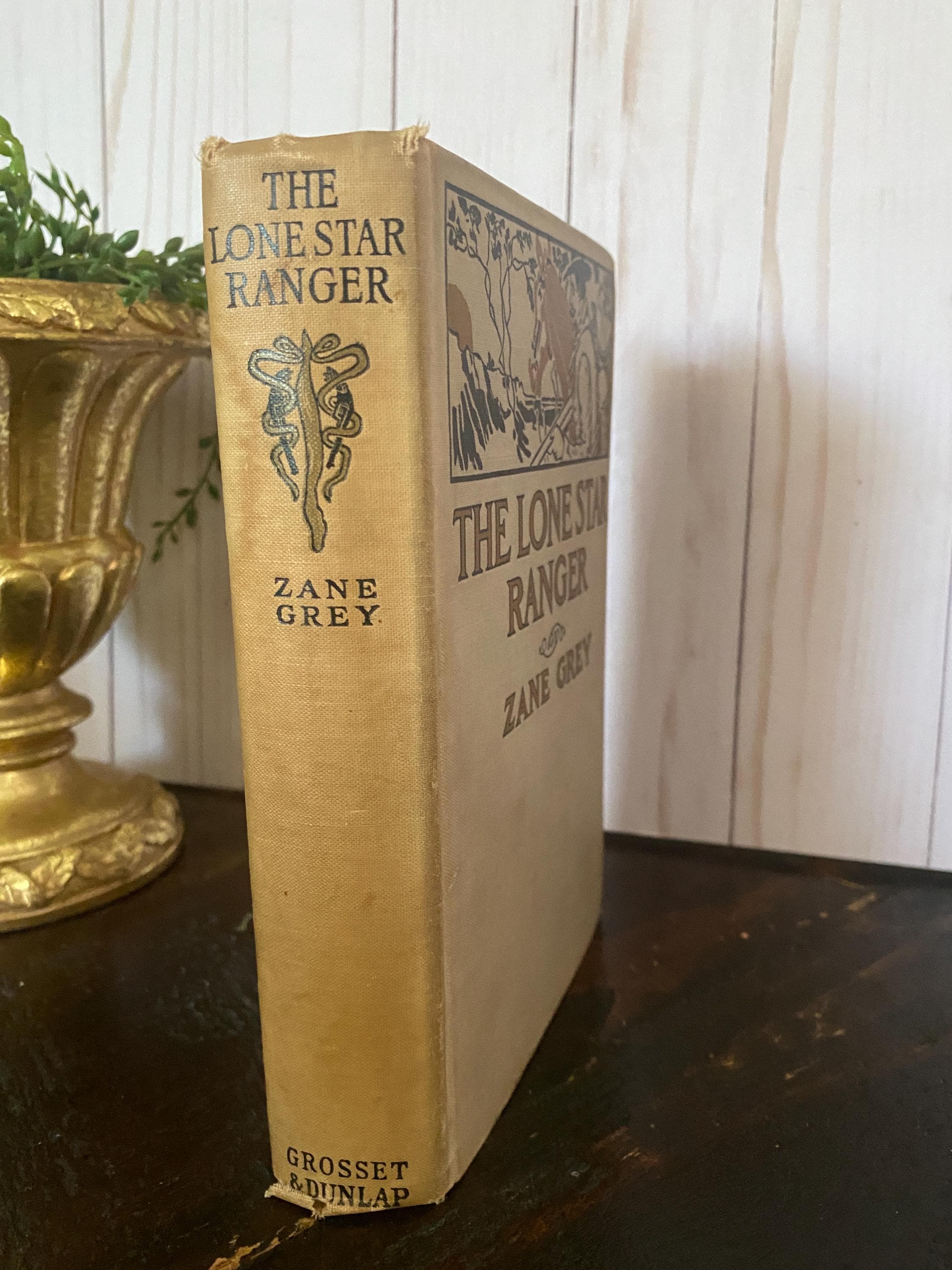 1915 - Second Edition - Zane Grey-  The Lone Star Ranger - Hardcover