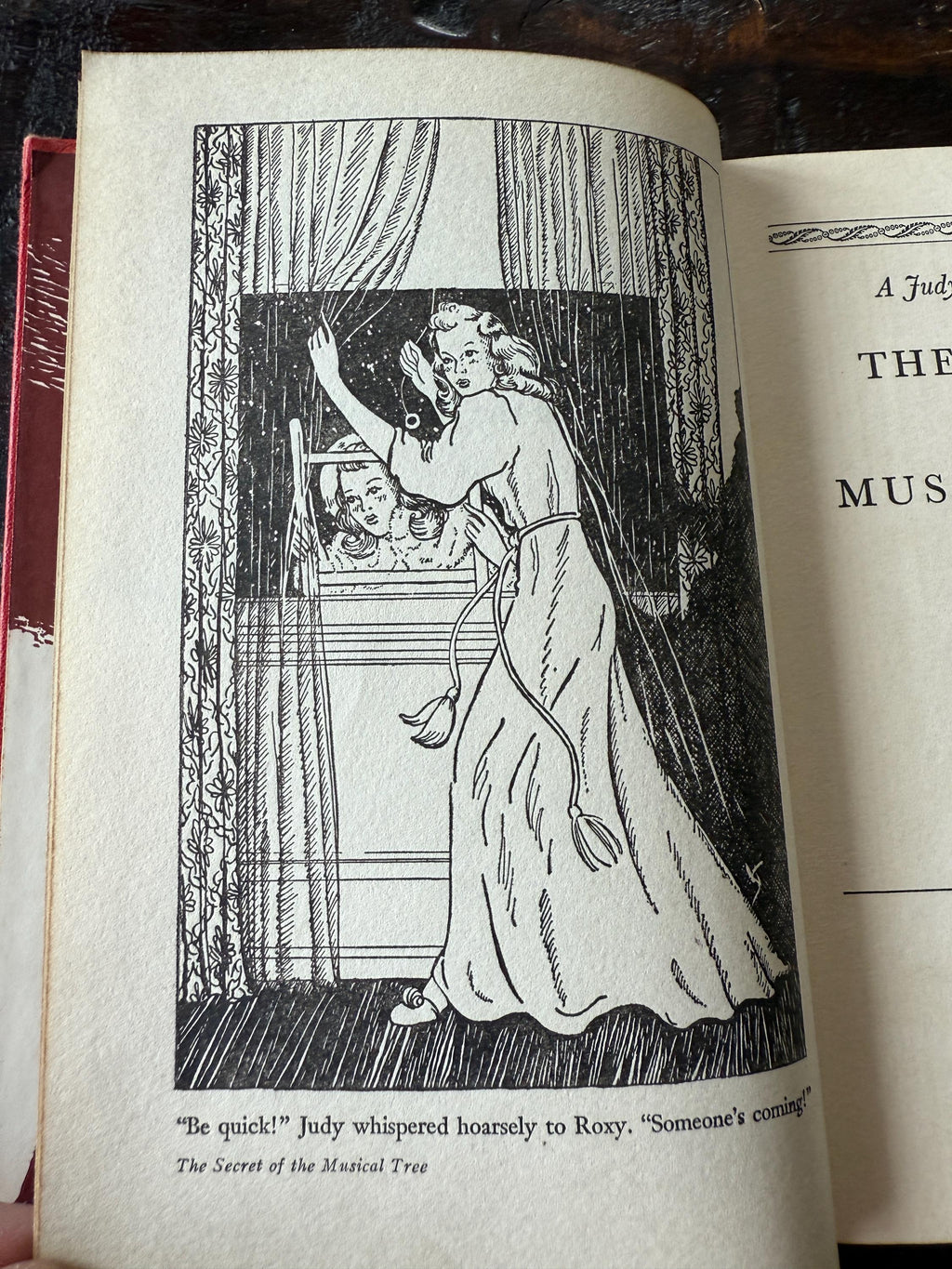 1948 First Edition The Secret of the Musical Tree – Judy Bolton Mystery by Margaret Sutton – Vintage Girls Detective Book