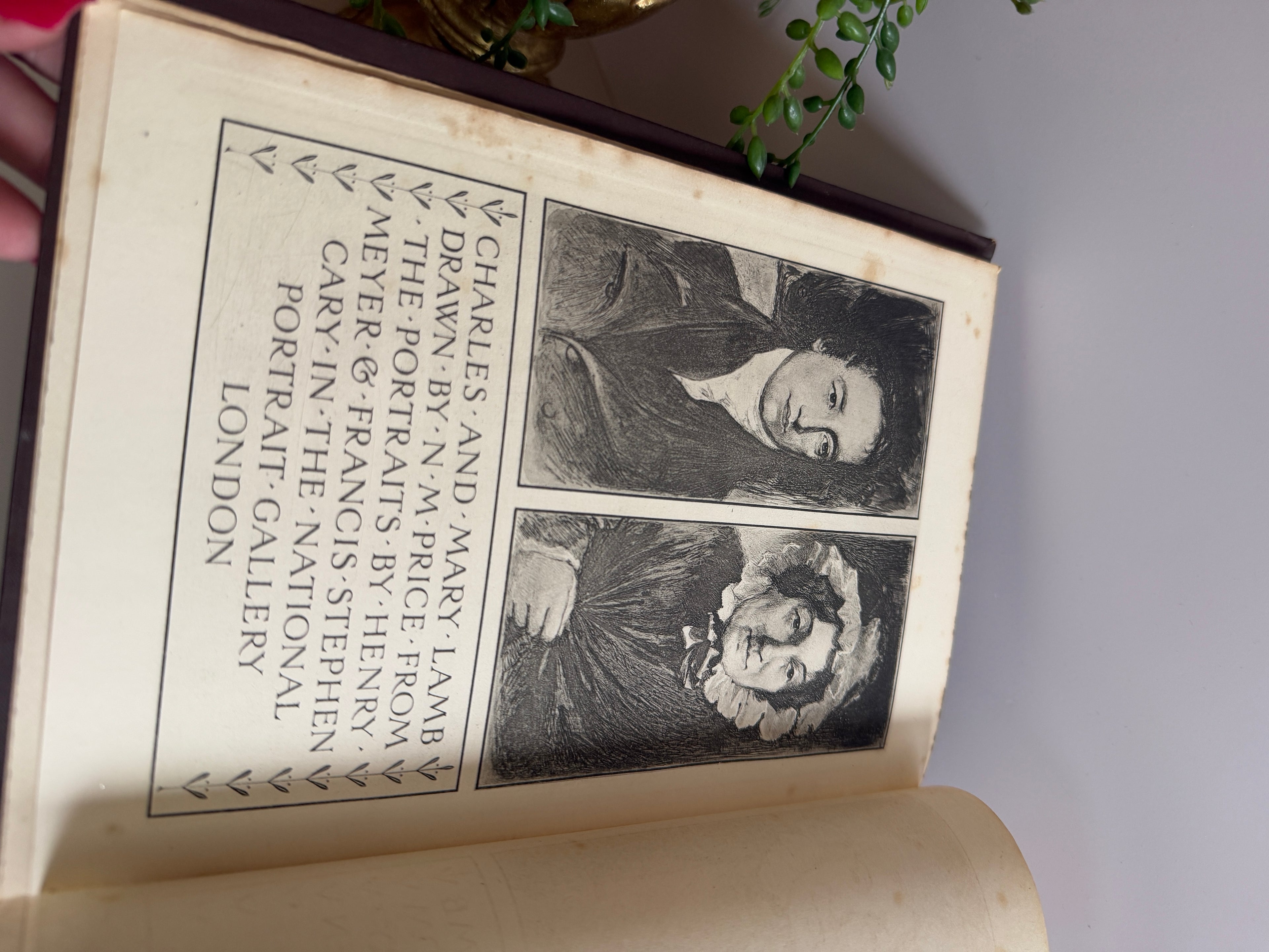 Antique 1905 Tales from Shakespeare by Charles & Mary Lamb – Illustrated by N.M. Price – Ornate Gilt Binding