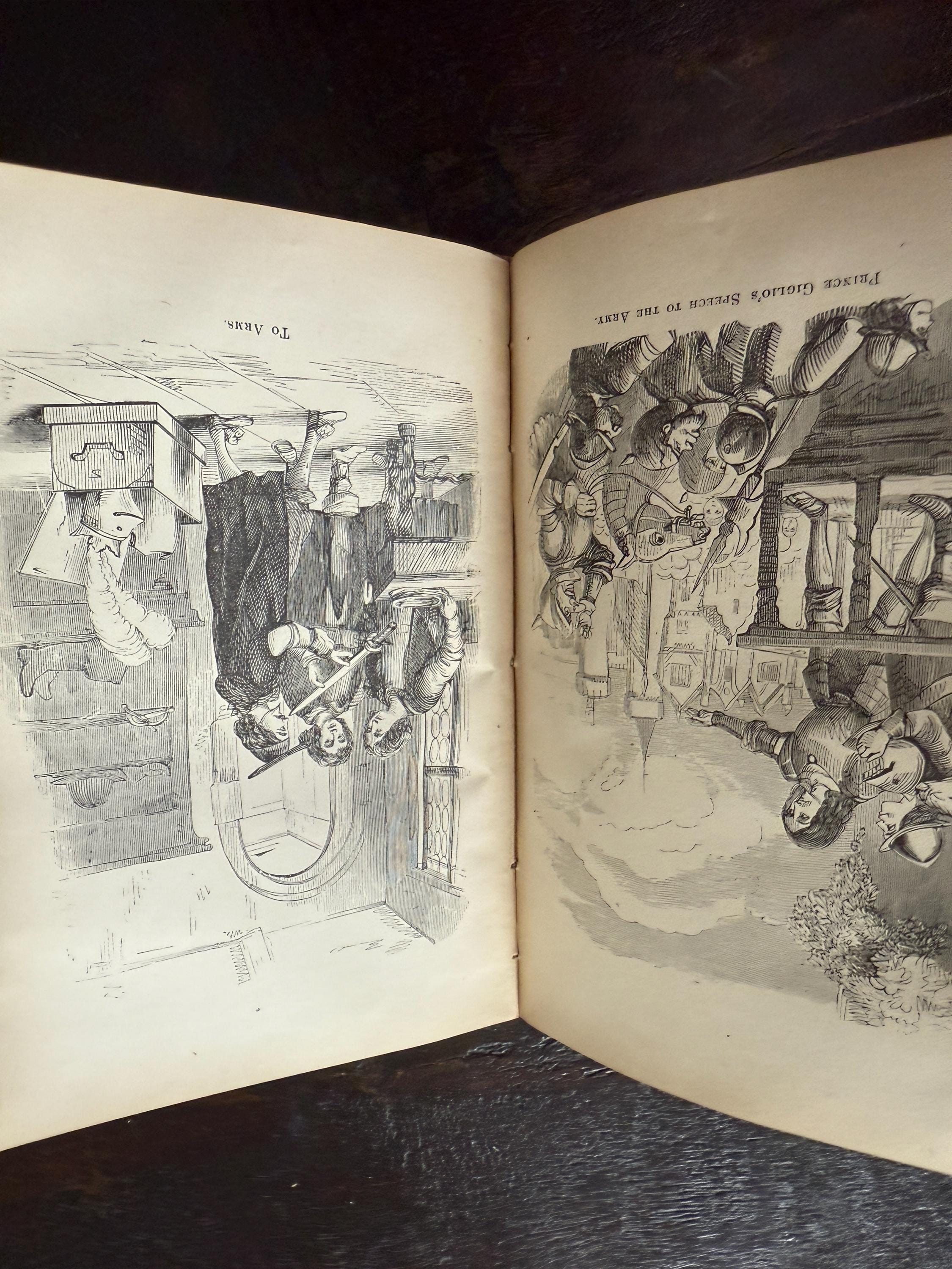 1887 Thackeray’s Complete Works - Illustrated | Set of 3 Antique Books | Published by James B. Lyon & Co.