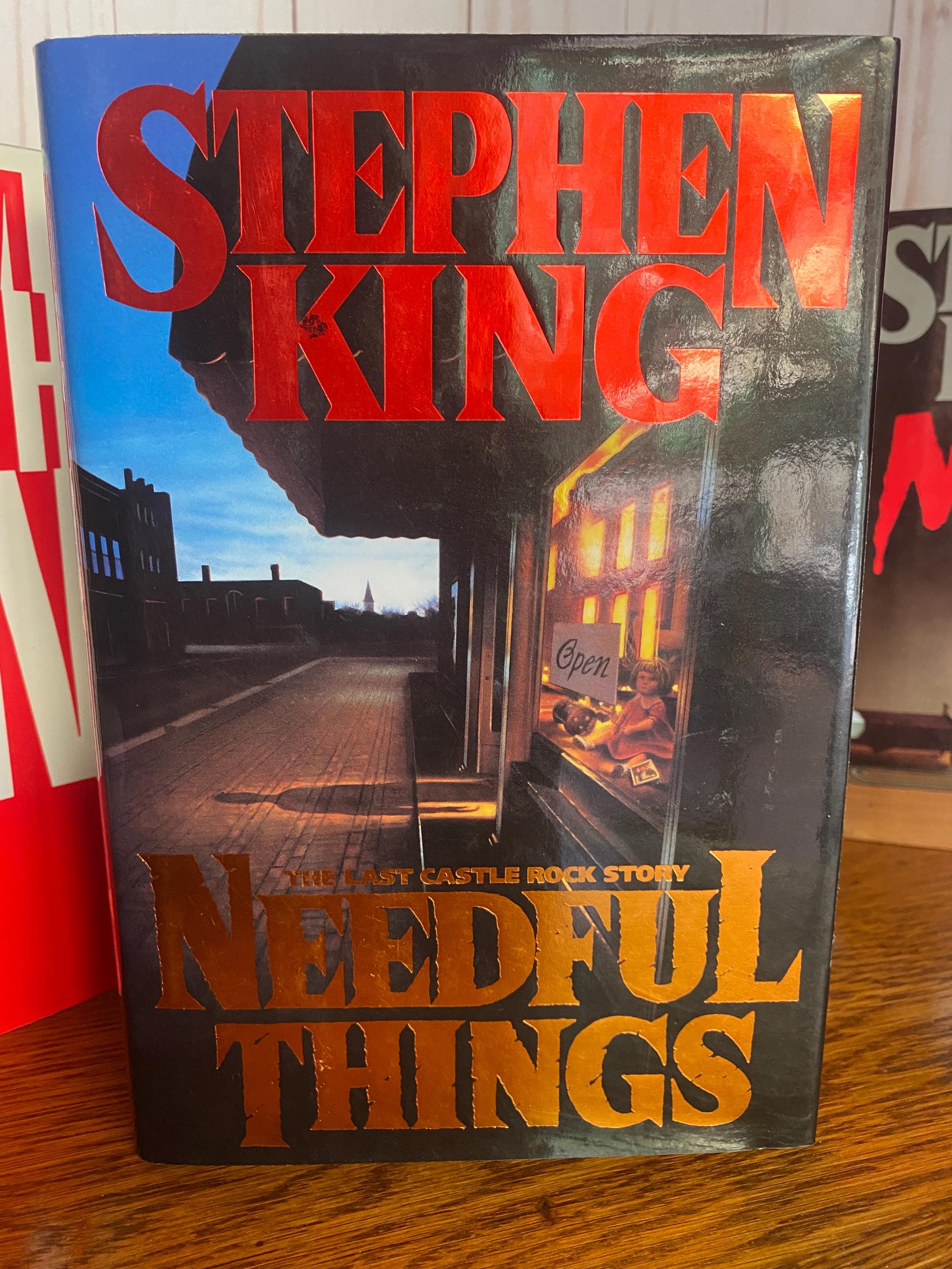 Second Edition Stephen King Books - Misery, Needful Things, Nightmares & Dreamscapes, Insomnia - Hardcover with Dust Jackets