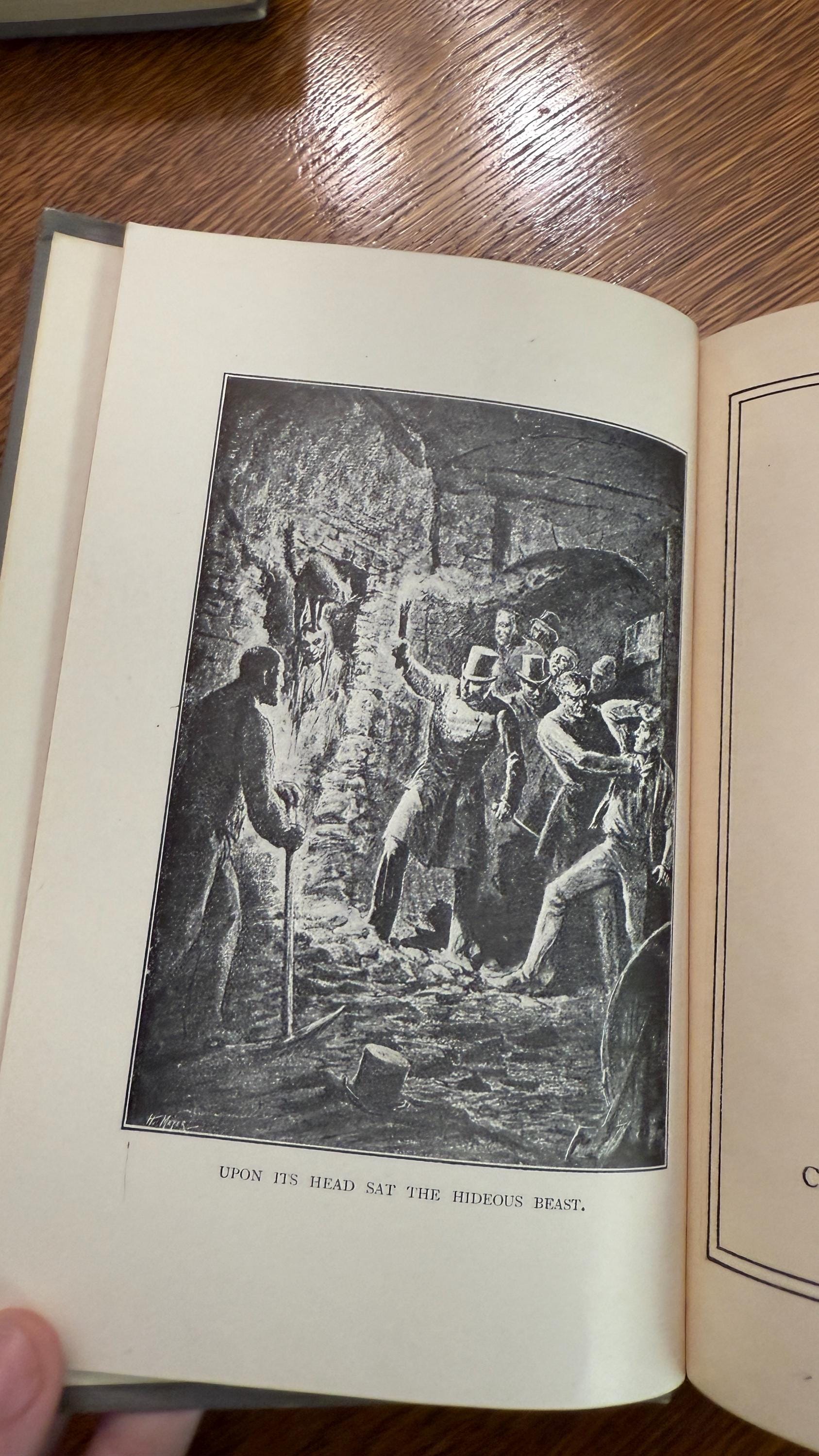 Antique 1914 Poe’s Works - Tales Volumes 1 & 2 | Illustrated Hardcover Set by Charles Scribner’s Sons