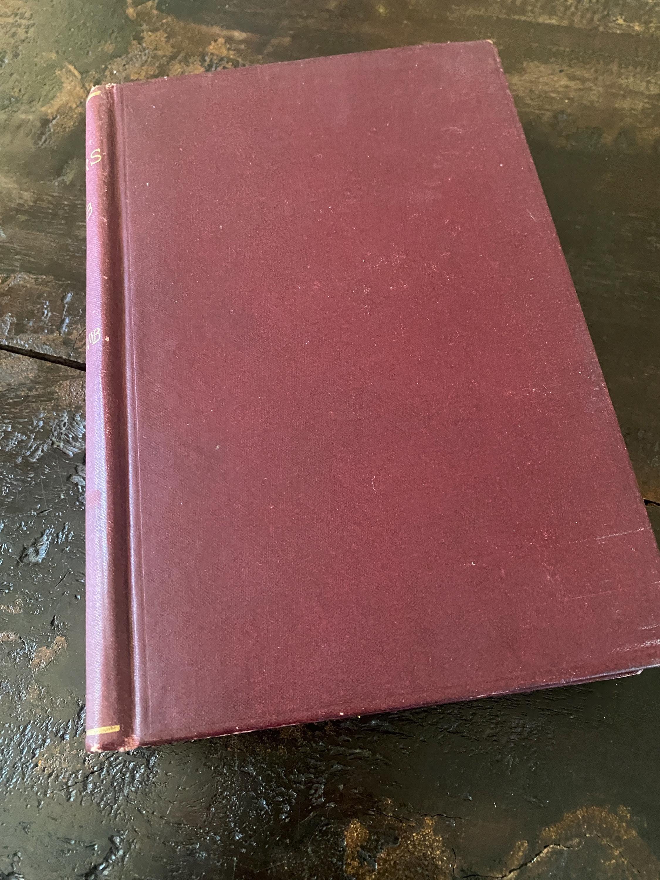 1894- Volume 2 - The Letters of Lamb - Charles Lamb- A.C Armstrong & Son Publishing. Antique book