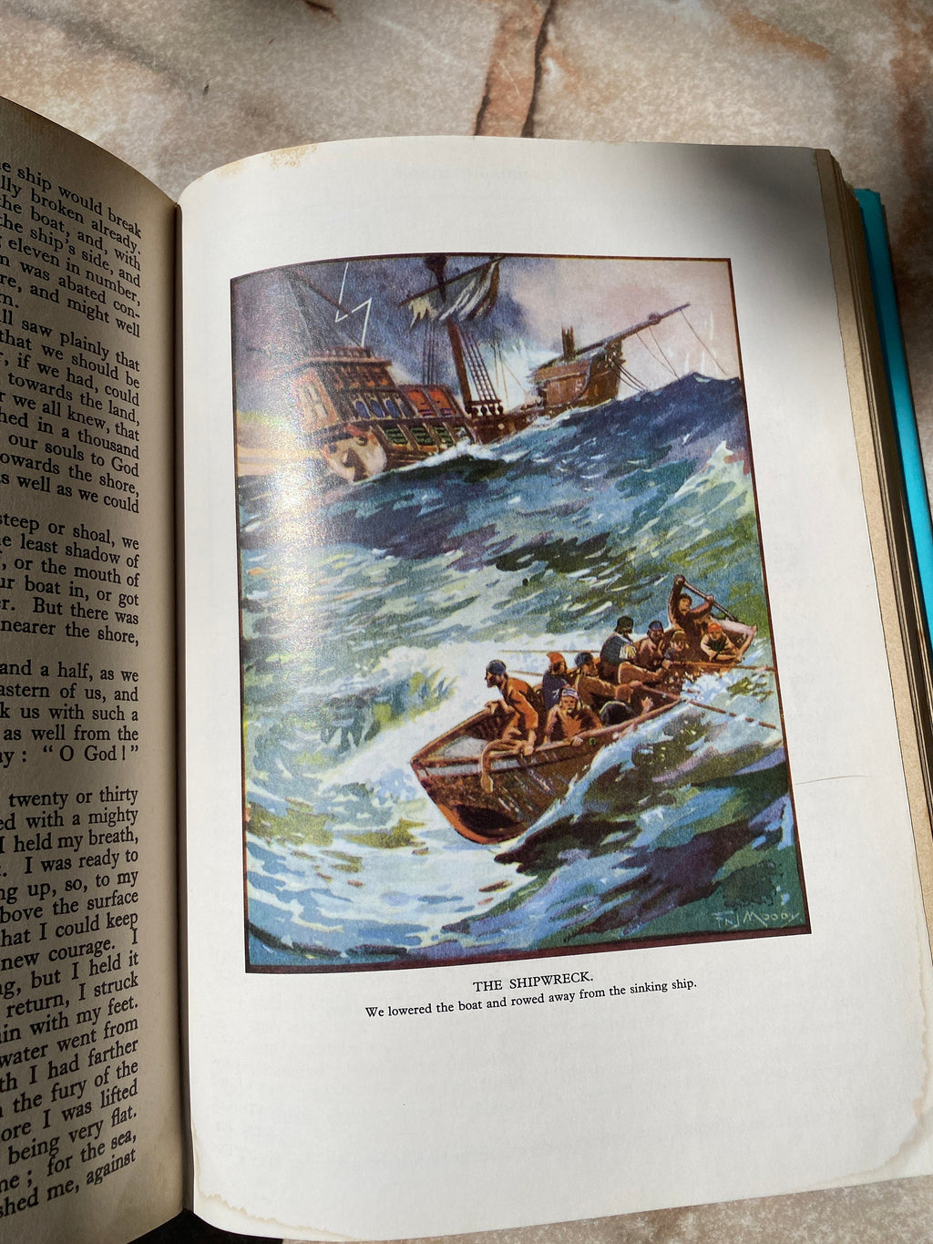 Vintage 1986 Classic Children's Stories - 5 Books in 1- Alice, Gulliver, Crusoe, Little Woman, Arabian Nights- printed in Hungary