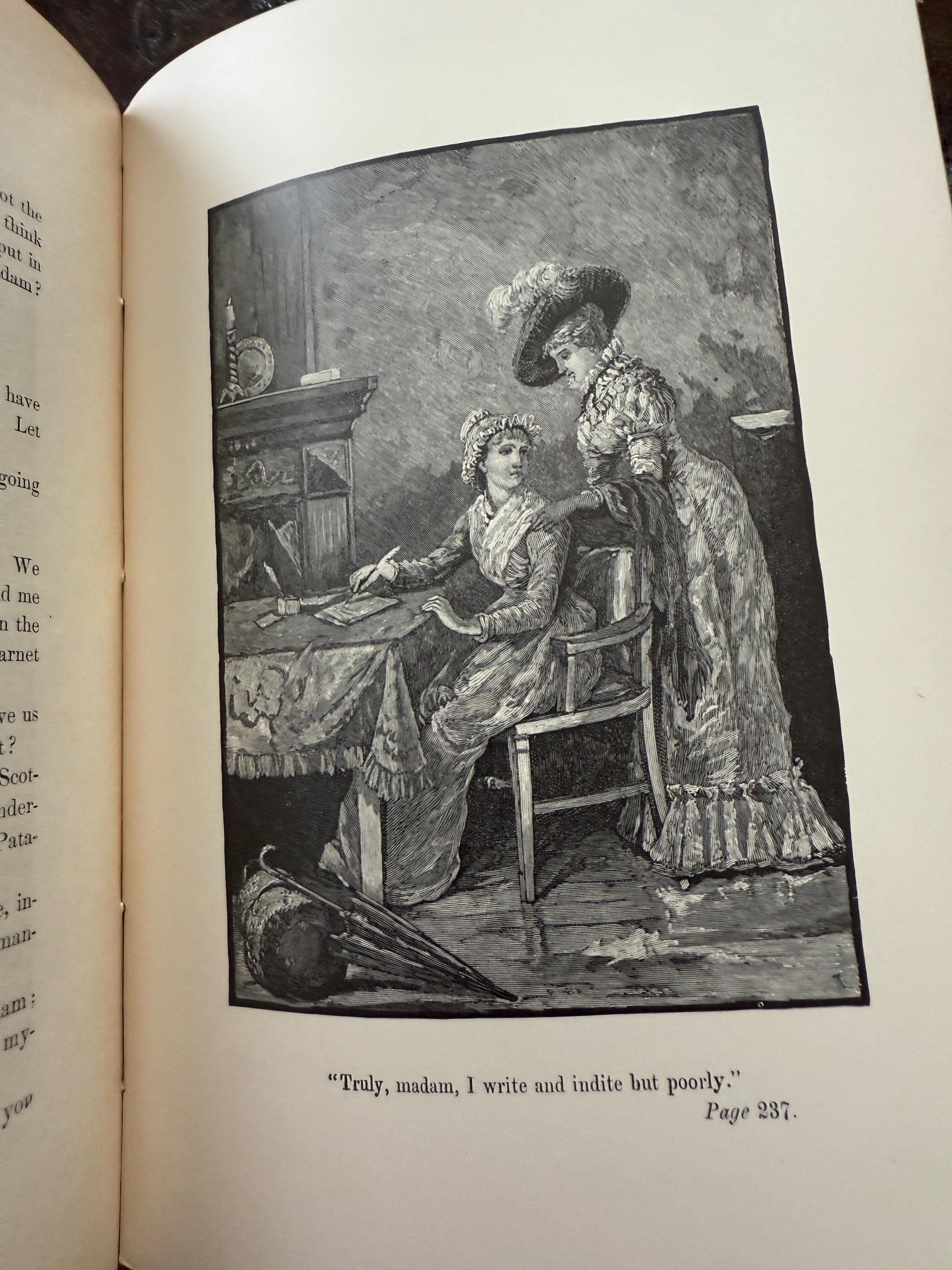 1884 Poems, Plays, and Essays by Oliver Goldsmith – Leather Bound, Gilt Pages, Published by Thomas Y. Crowell & Co.
