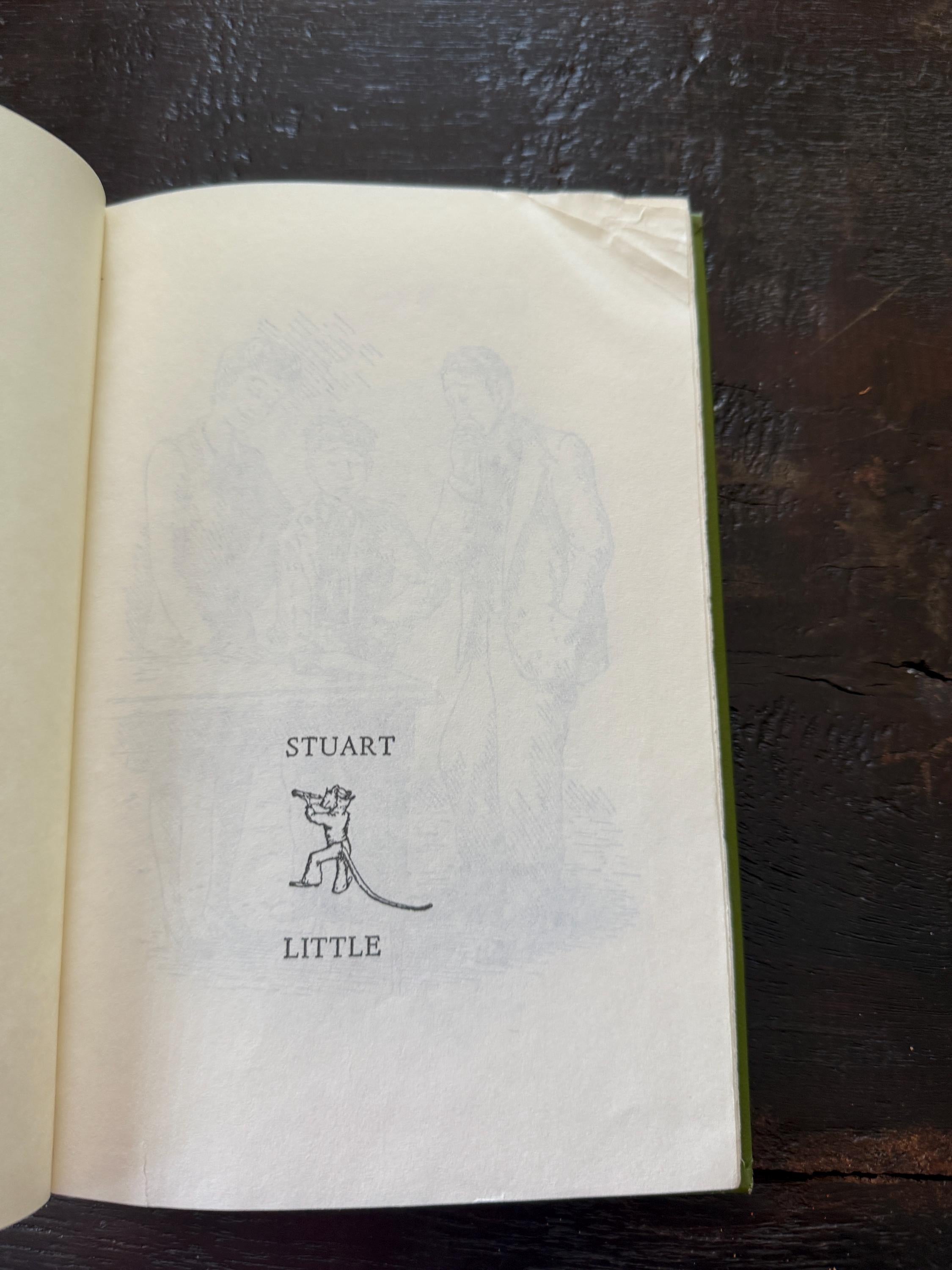 Vintage 1945 Stuart Little by E.B. White – Likely Second Printing – Classic Children’s Hardcover