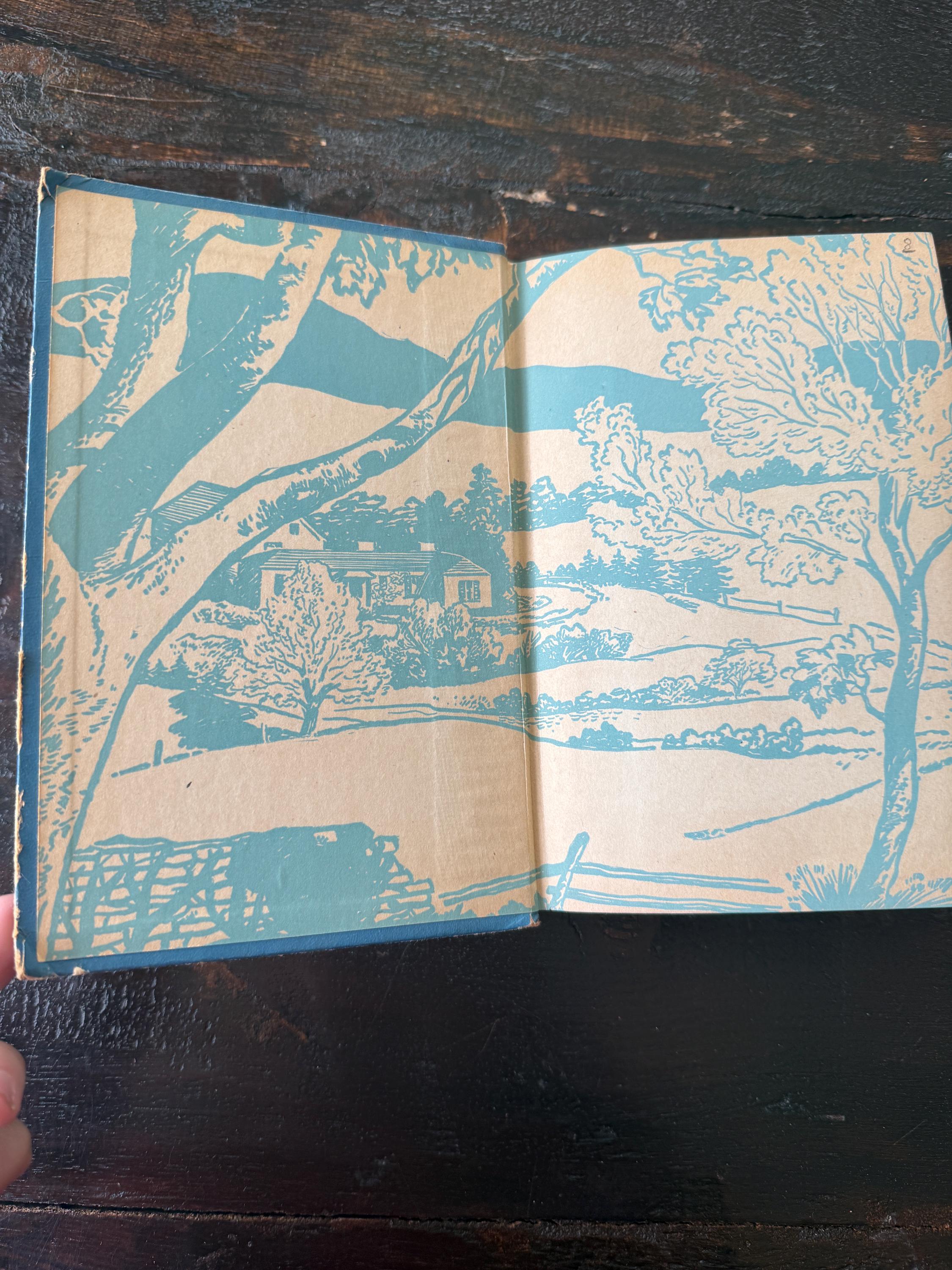 1946 Pollyanna by Eleanor H. Porter – Grosset & Dunlap – Vintage Classic Girls Book – Blue Hardcover