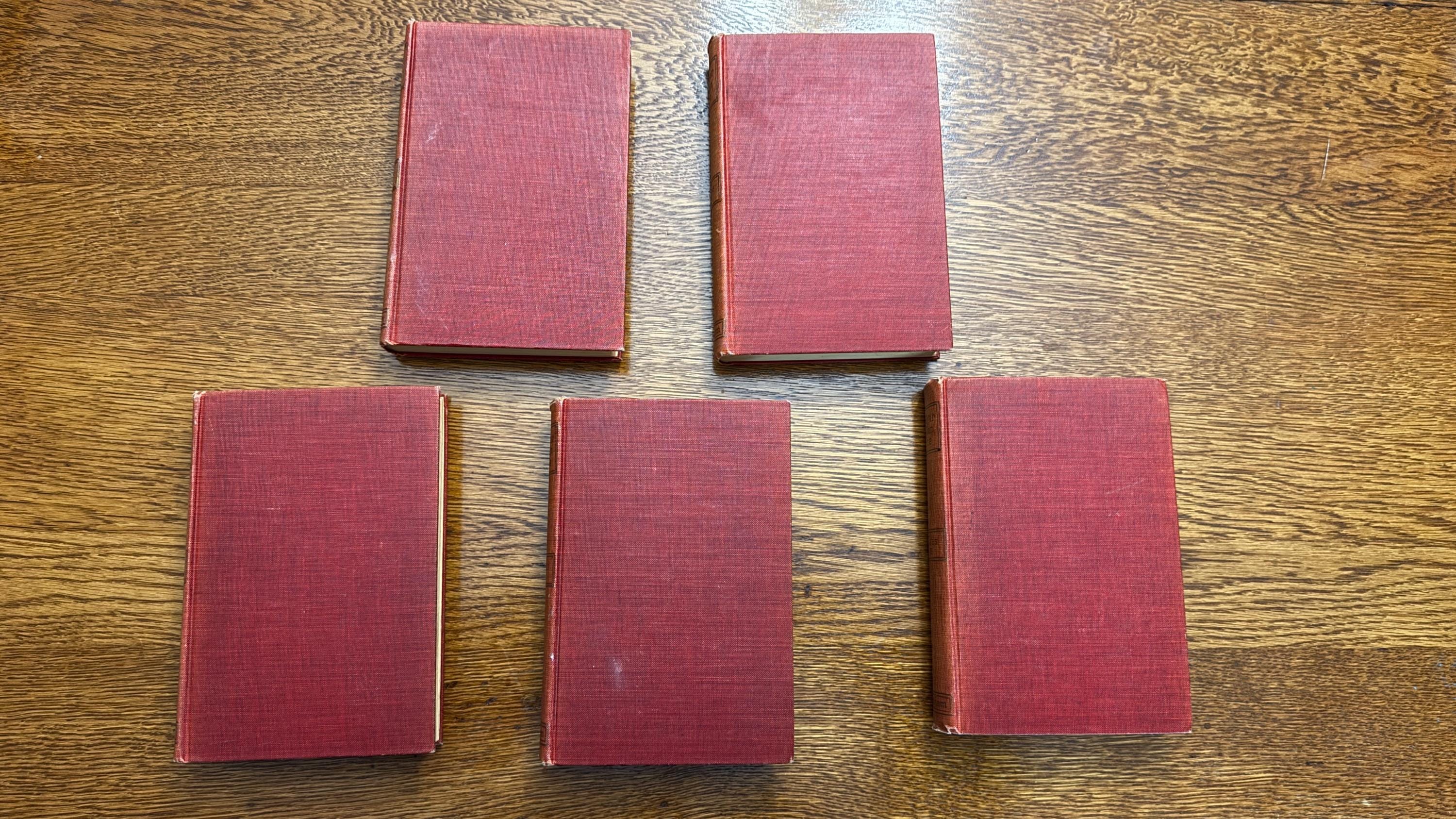 Antique 1902 The Tales and Poems of Edgar Allan Poe – Volumes II–VI – Centenary Edition – Illustrated