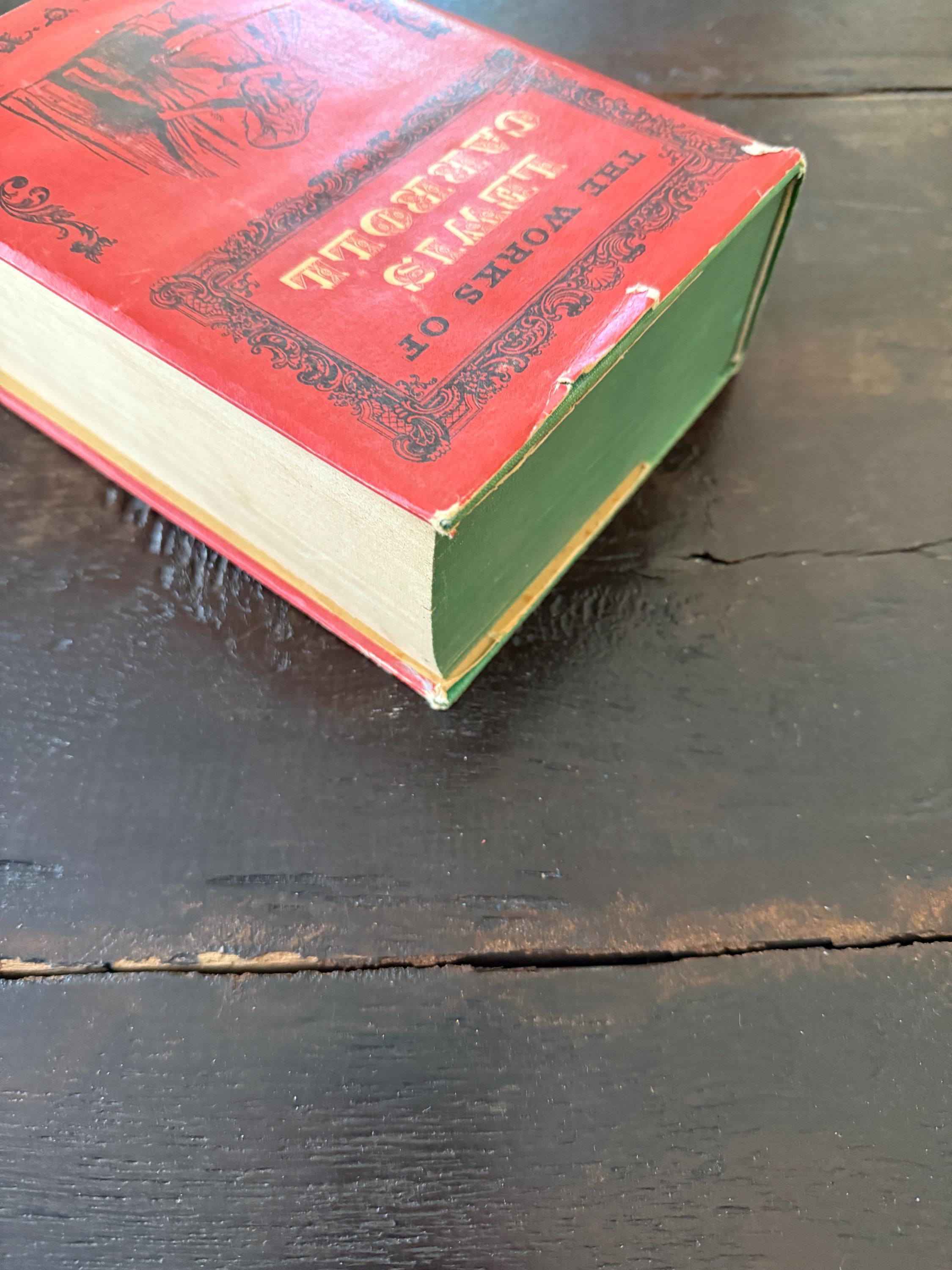 The Works of Lewis Carroll – 1968 Edition – Spring Books – Hardcover with Dust Jacket – Complete Alice Stories + More –