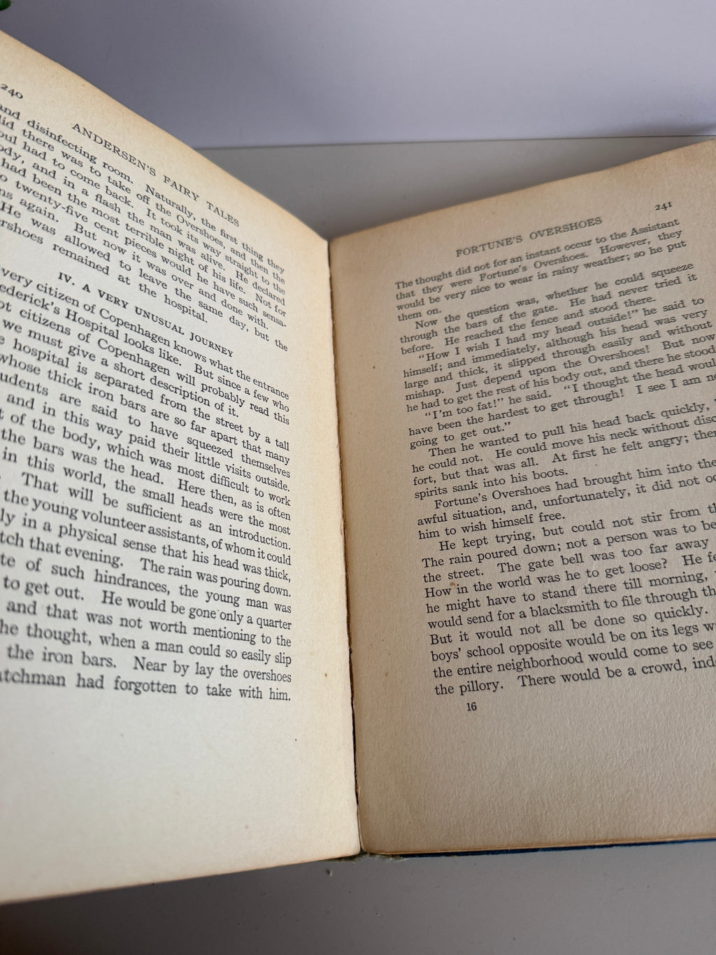 Antique 1916 Andersen’s Fairy Tales – Windermere Series by Rand McNally & Co