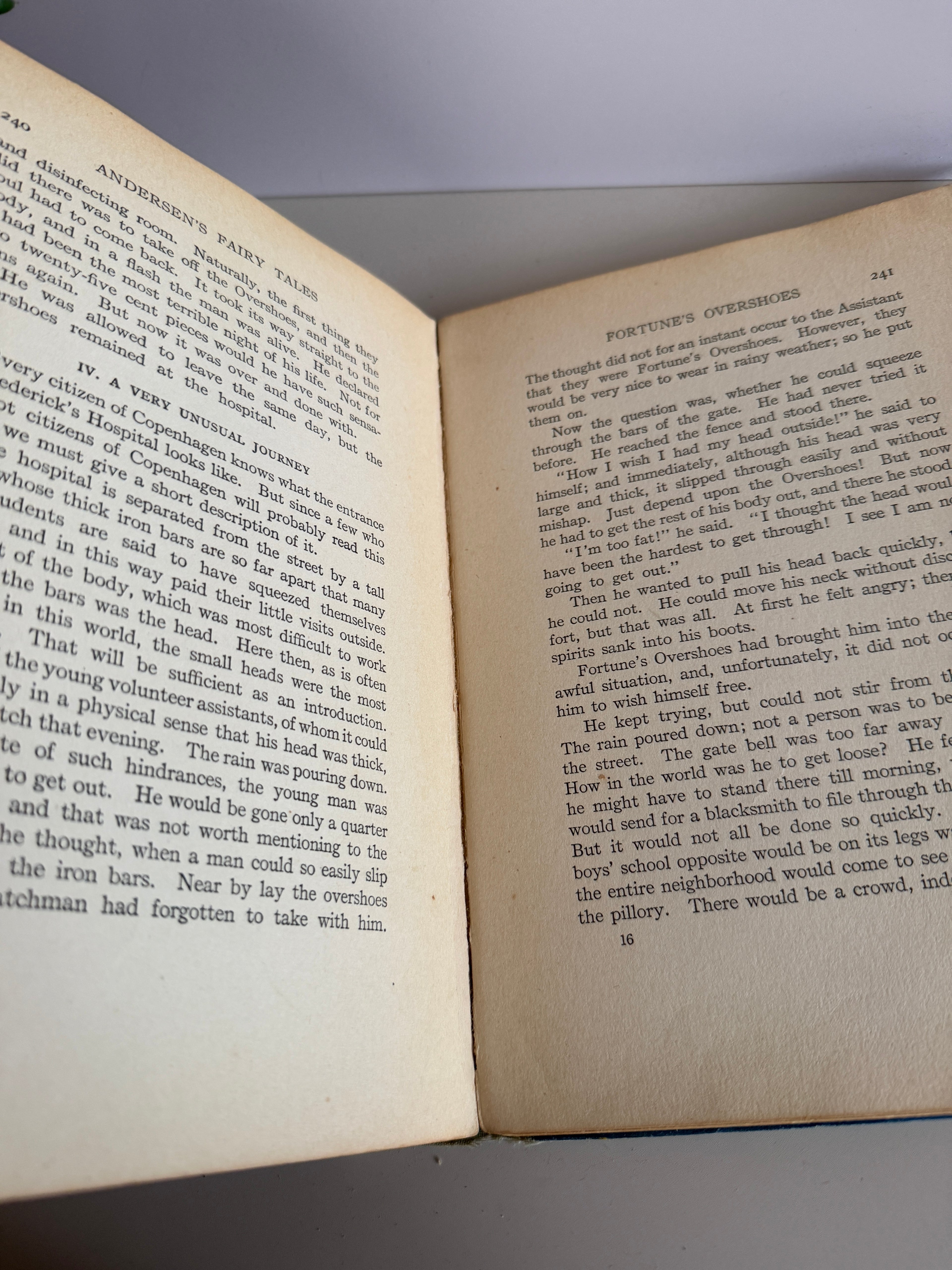 Antique 1916 Andersen’s Fairy Tales – Windermere Series by Rand McNally & Co