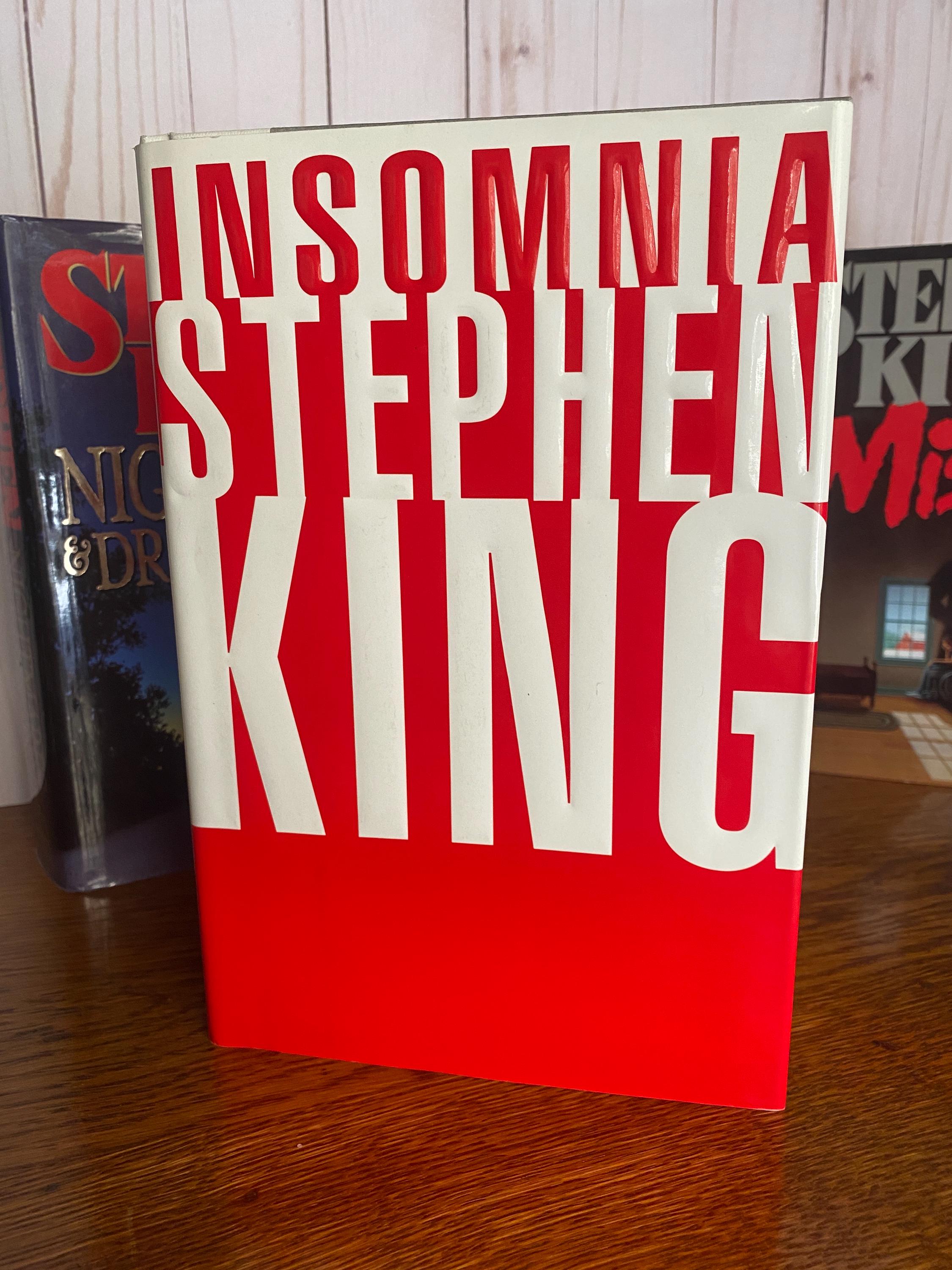 Second Edition Stephen King Books - Misery, Needful Things, Nightmares & Dreamscapes, Insomnia - Hardcover with Dust Jackets