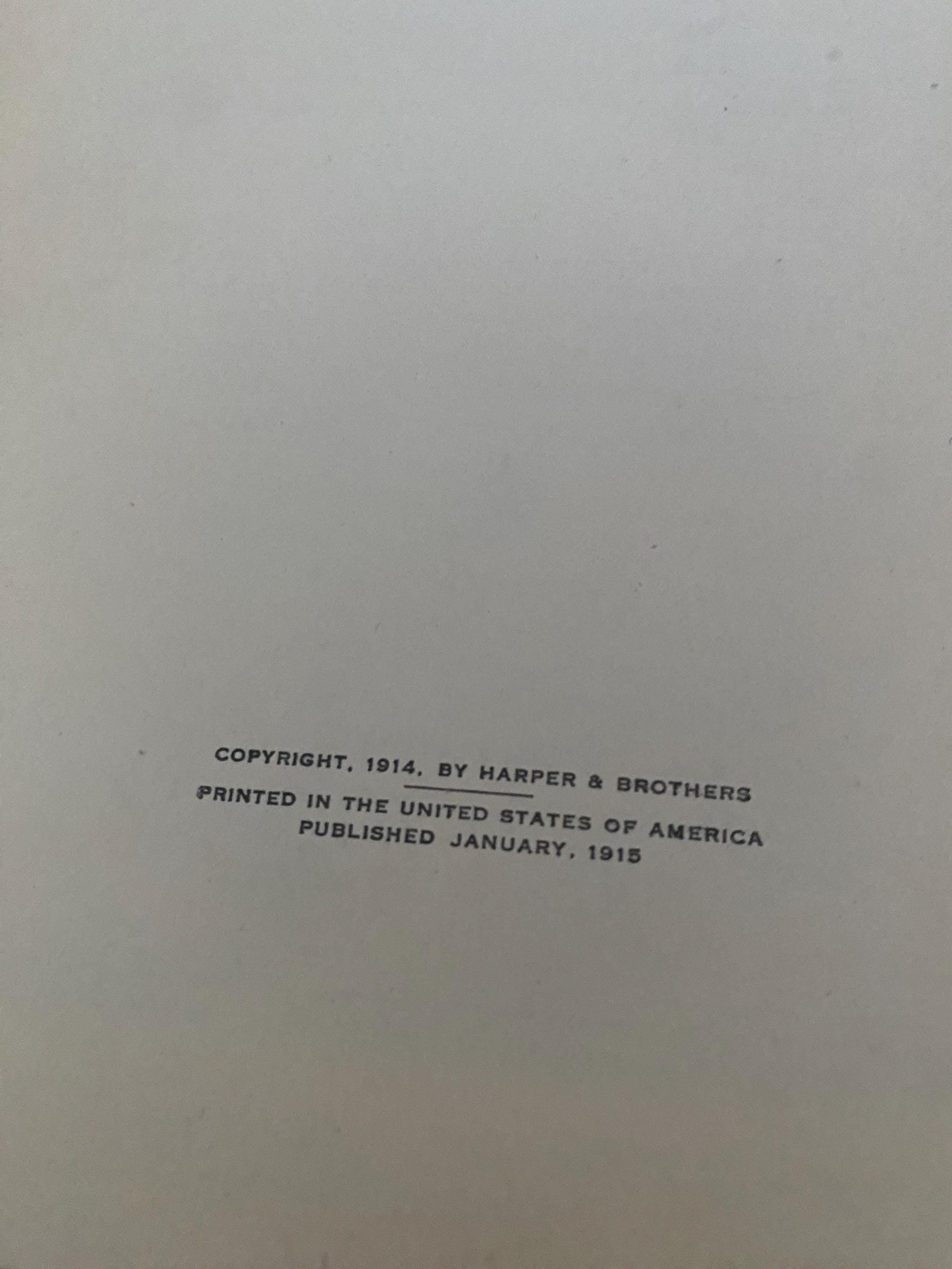 1915 - Second Edition - Zane Grey-  The Lone Star Ranger - Hardcover