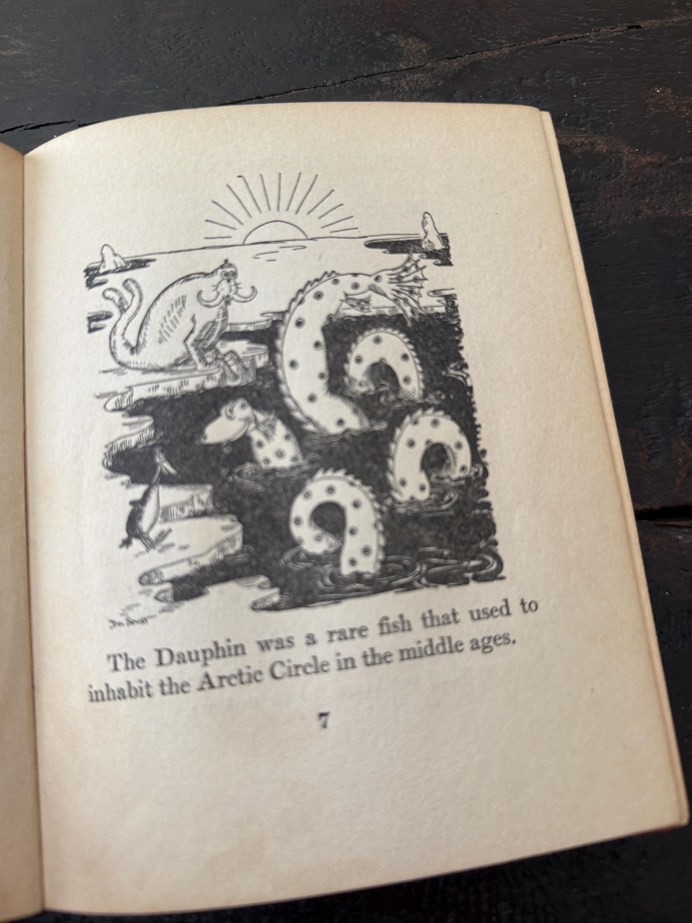Third Printing 1937 of Boners by Alexander Abingdon  Illustrated by Dr Seuss  Vintage Humor Book