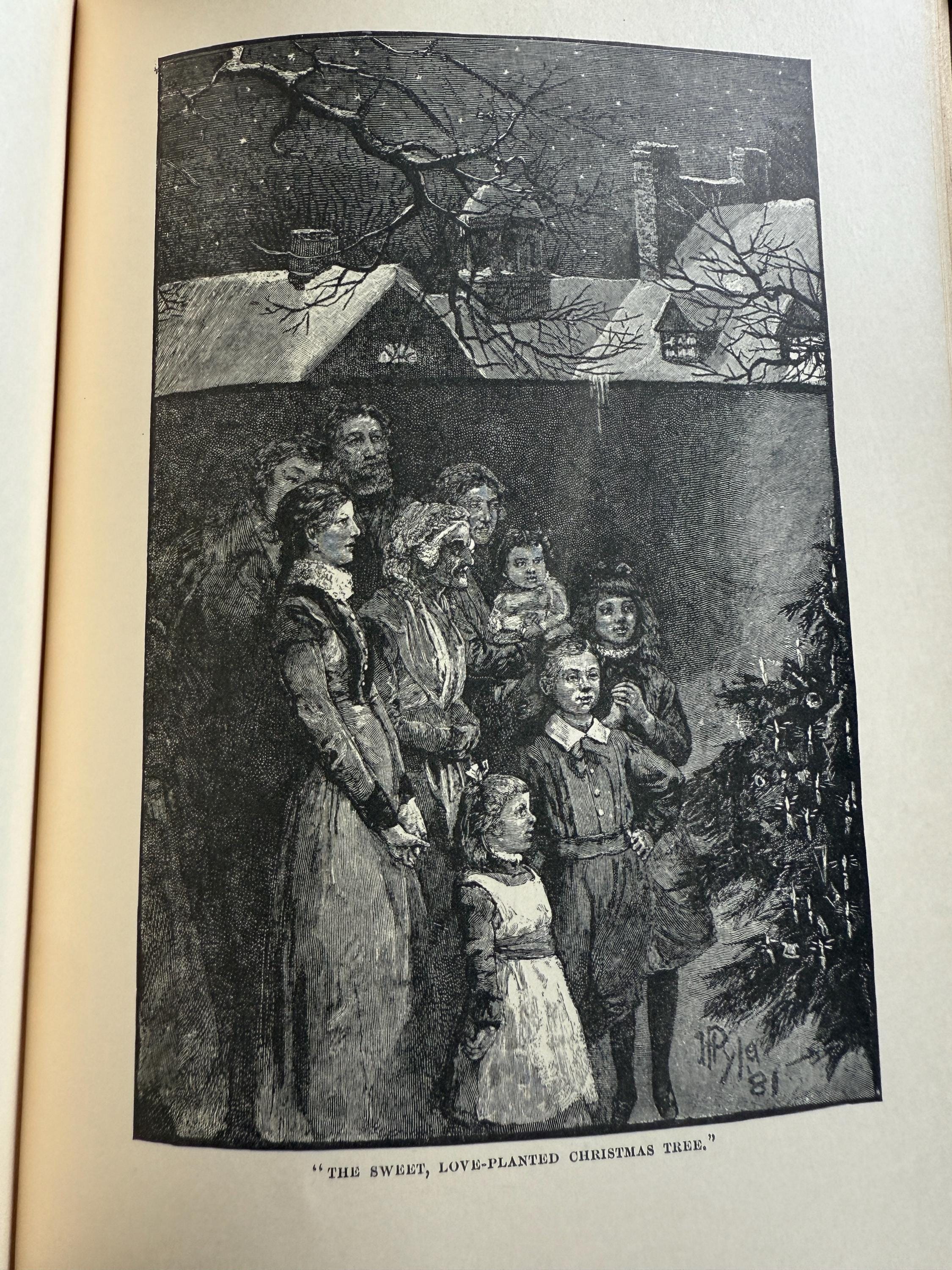 Antique 1882 Farm Ballads by Will Carleton – Stunning Victorian Cover, Poetry Book