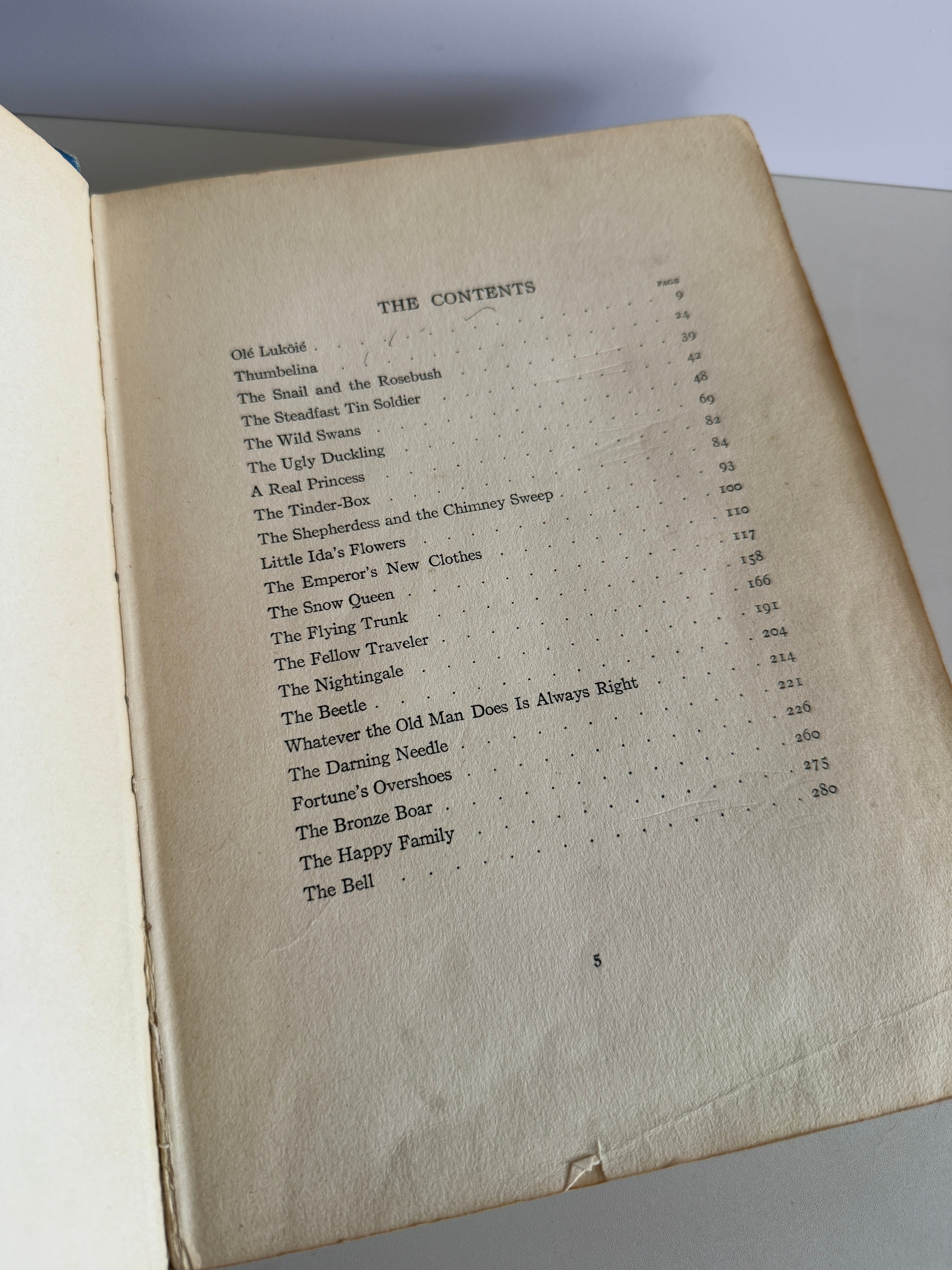 Antique 1916 Andersen’s Fairy Tales – Windermere Series by Rand McNally & Co