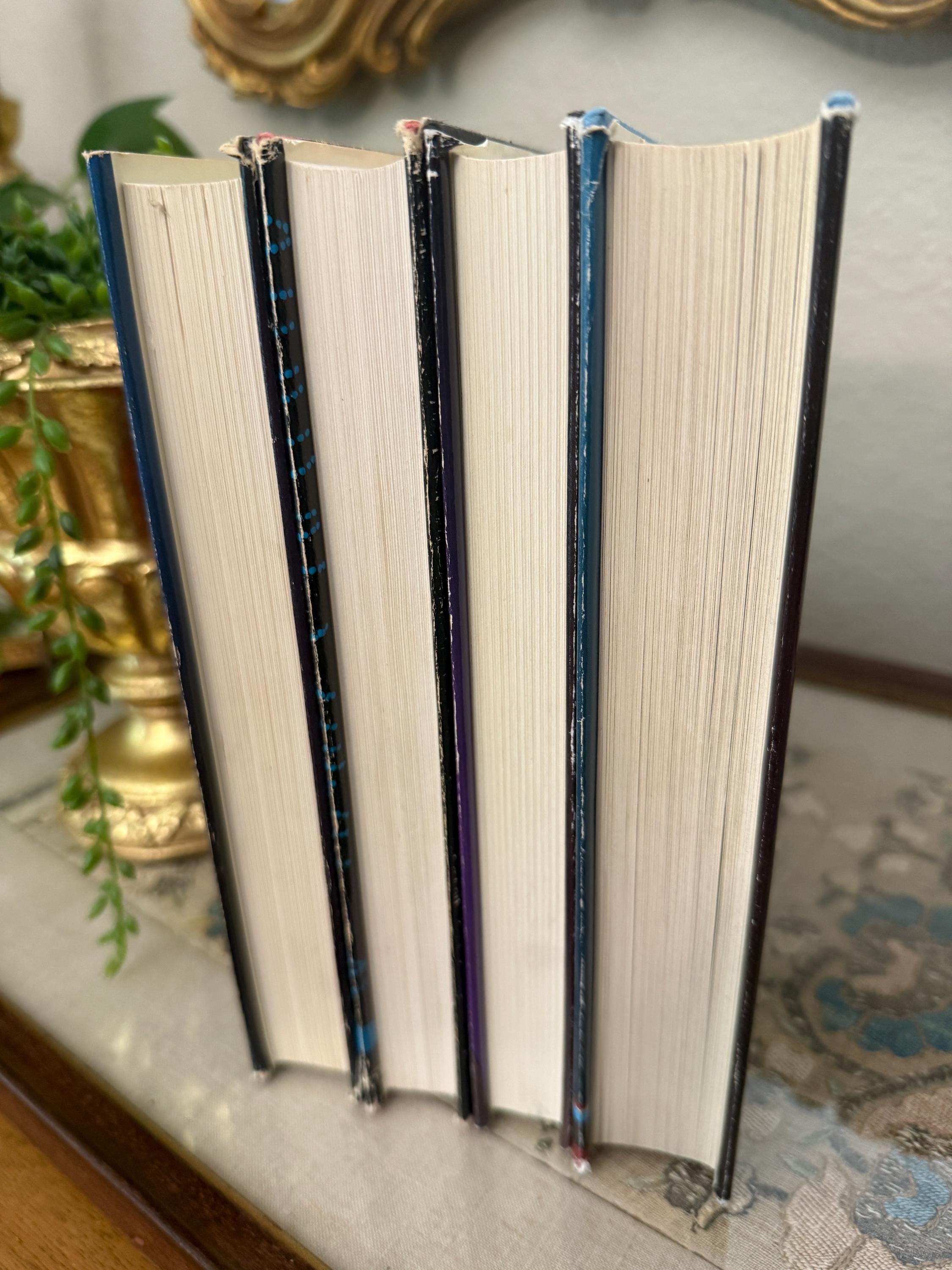 Vintage V.C. Andrews Hardcover Book Set with Dust Jackets – 1990s Gothic Fiction Collection