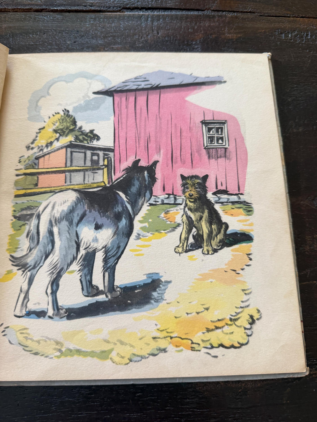 1943 Tramp the Sheep Dog by Don Lang – Illustrated by Kurt Wiese – A Story Parade Picture Book – Vintage Hardcover