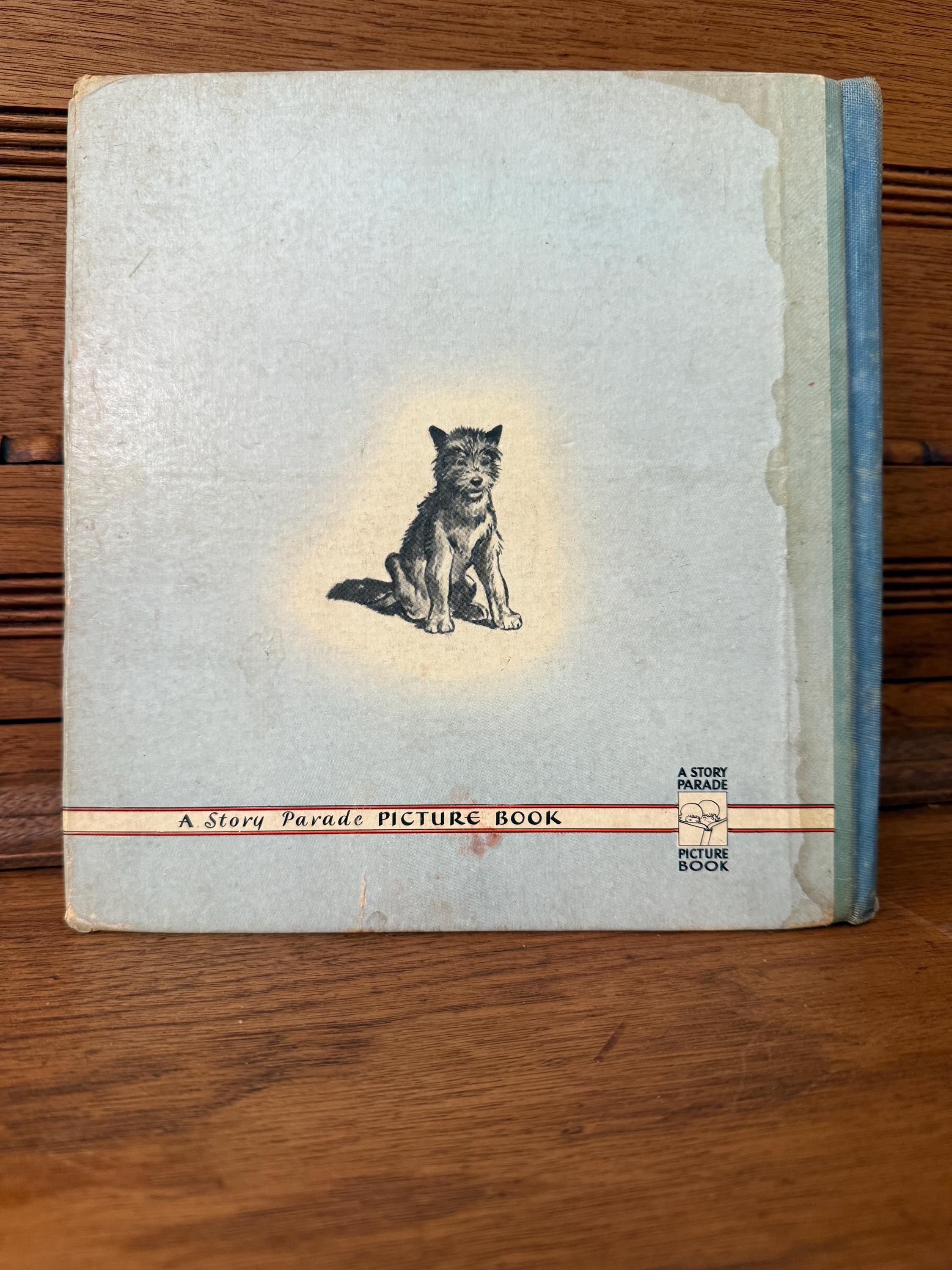 1943 Tramp the Sheep Dog by Don Lang – Illustrated by Kurt Wiese – A Story Parade Picture Book – Vintage Hardcover