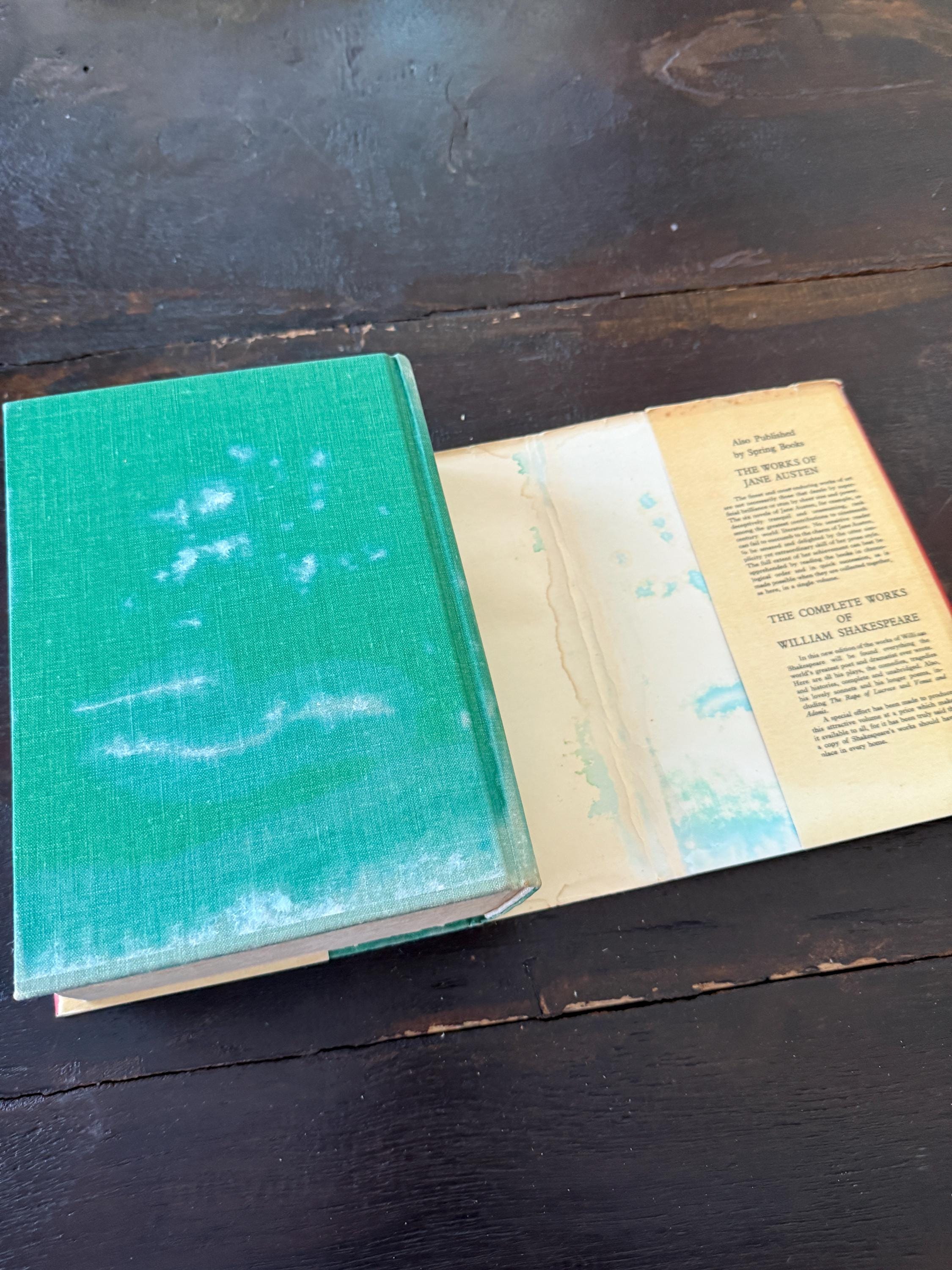 The Works of Lewis Carroll – 1968 Edition – Spring Books – Hardcover with Dust Jacket – Complete Alice Stories + More –