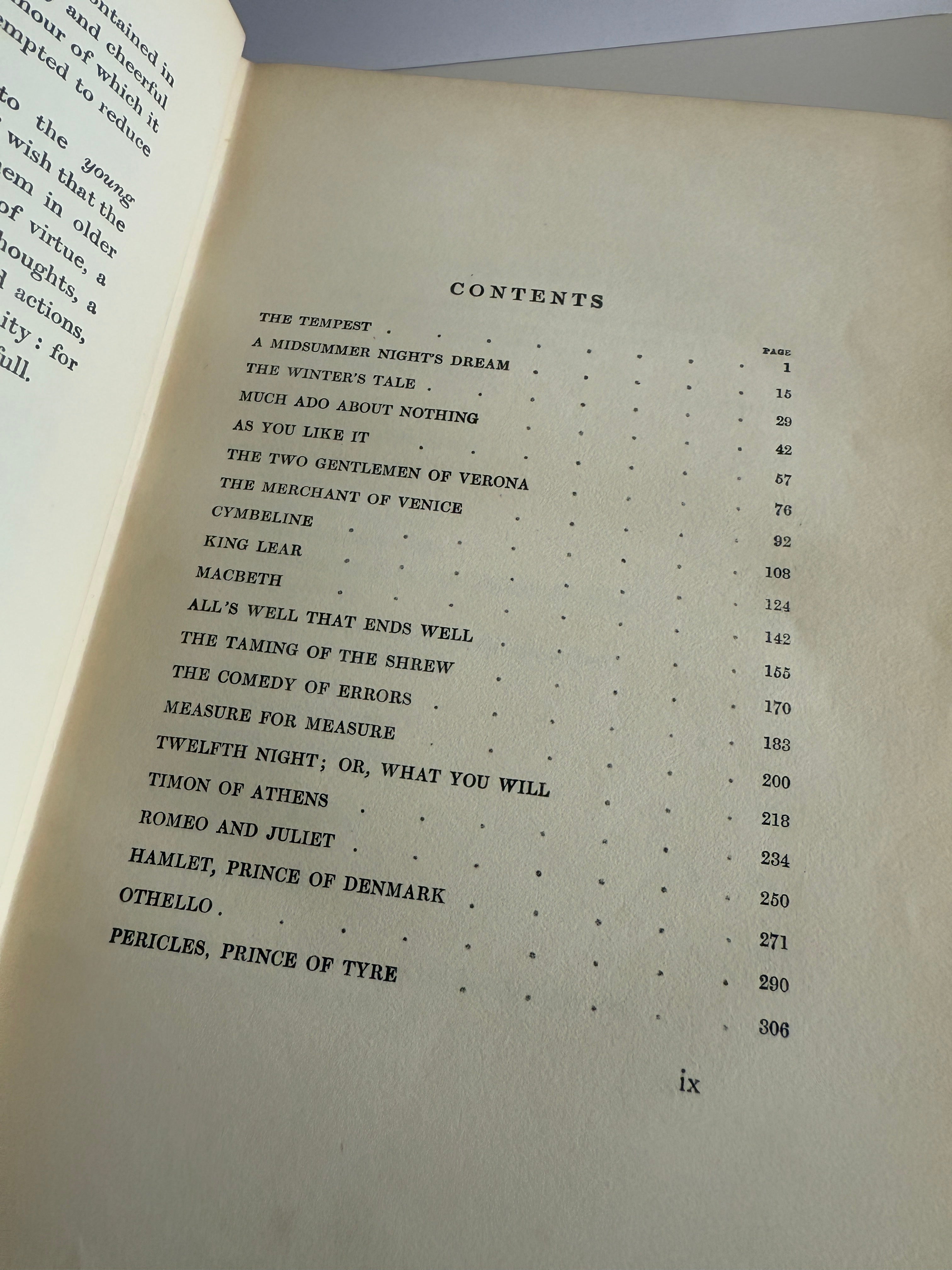 Antique 1905 Tales from Shakespeare by Charles & Mary Lamb – Illustrated by N.M. Price – Ornate Gilt Binding