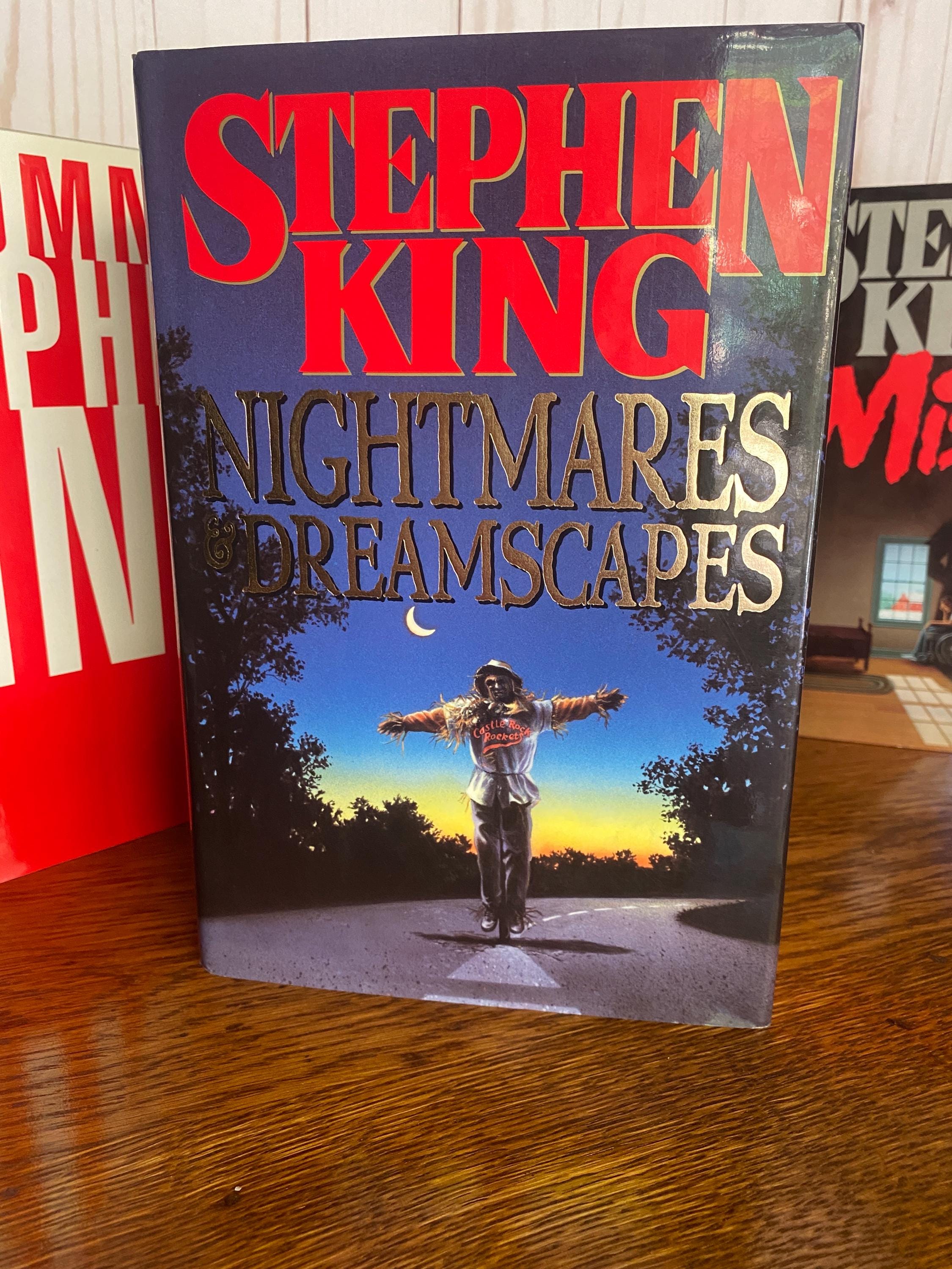 Second Edition Stephen King Books - Misery, Needful Things, Nightmares & Dreamscapes, Insomnia - Hardcover with Dust Jackets