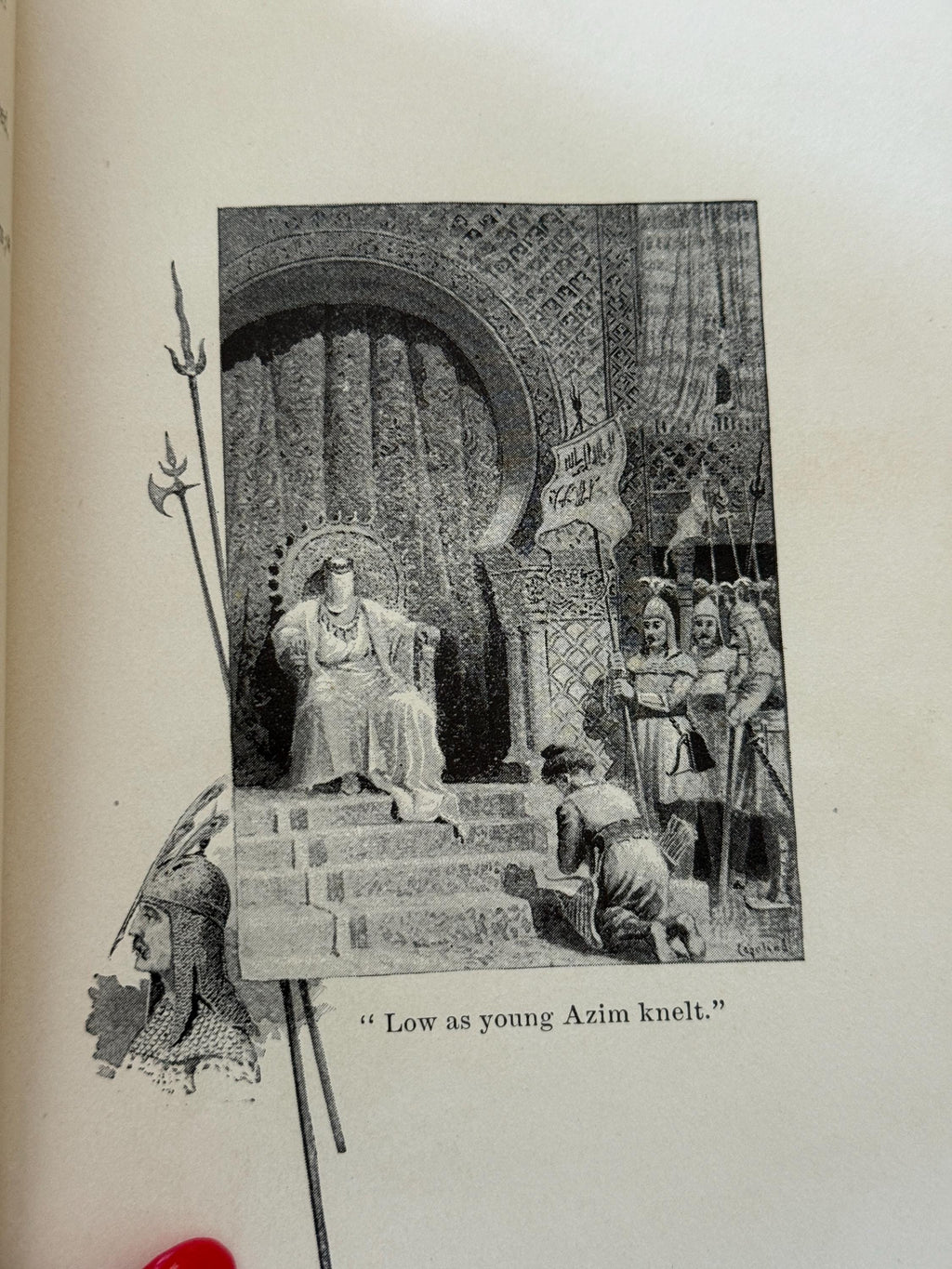 Lalla Rookh by Thomas Moore – 1892 Antique Hardcover – Thomas Y. Crowell and Co. – Illustrated & Inscribed – Ornate Victorian Edition