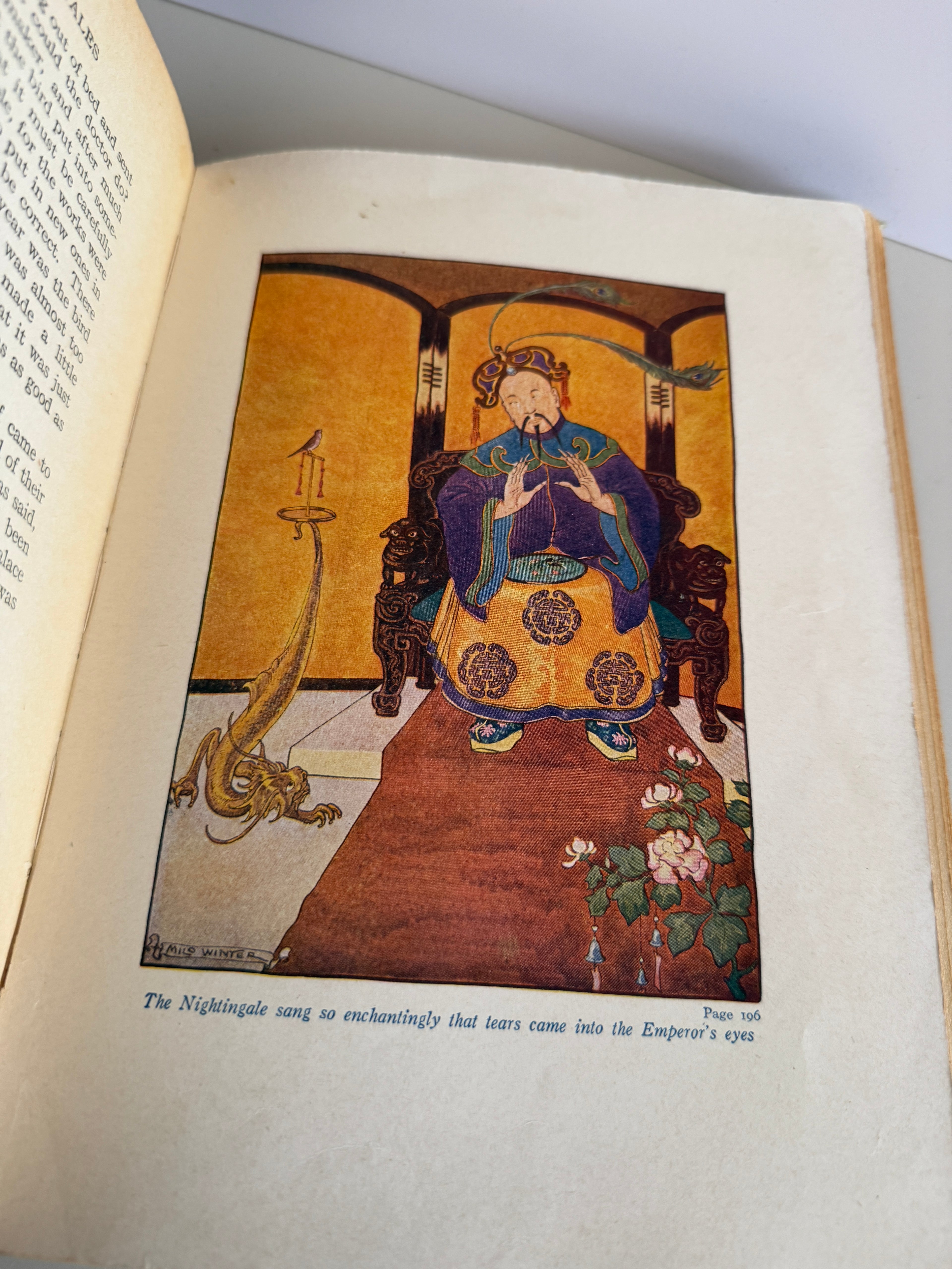 Antique 1916 Andersen’s Fairy Tales – Windermere Series by Rand McNally & Co