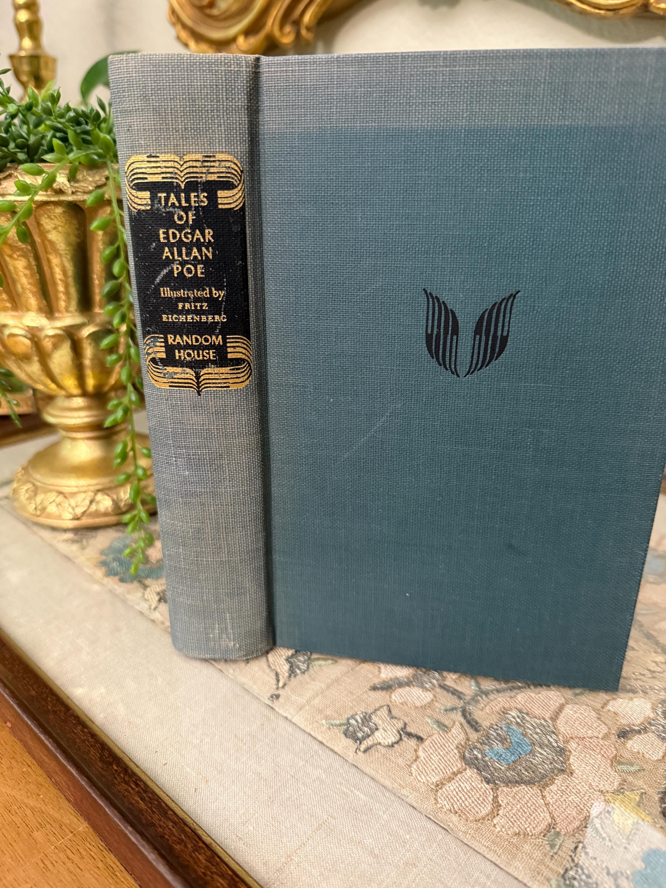 1947 Tales of Edgar Allan Poe | Illustrated by Fritz Eichenberg | Random House | Wood Engraving Edition