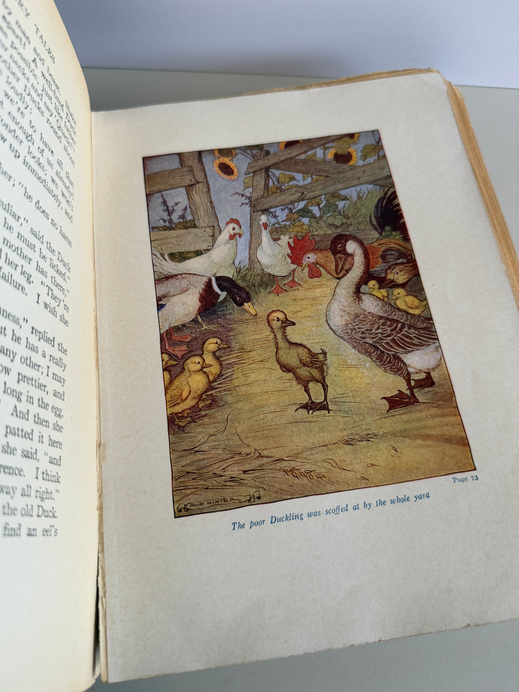 Antique 1916 Andersen’s Fairy Tales – Windermere Series by Rand McNally & Co