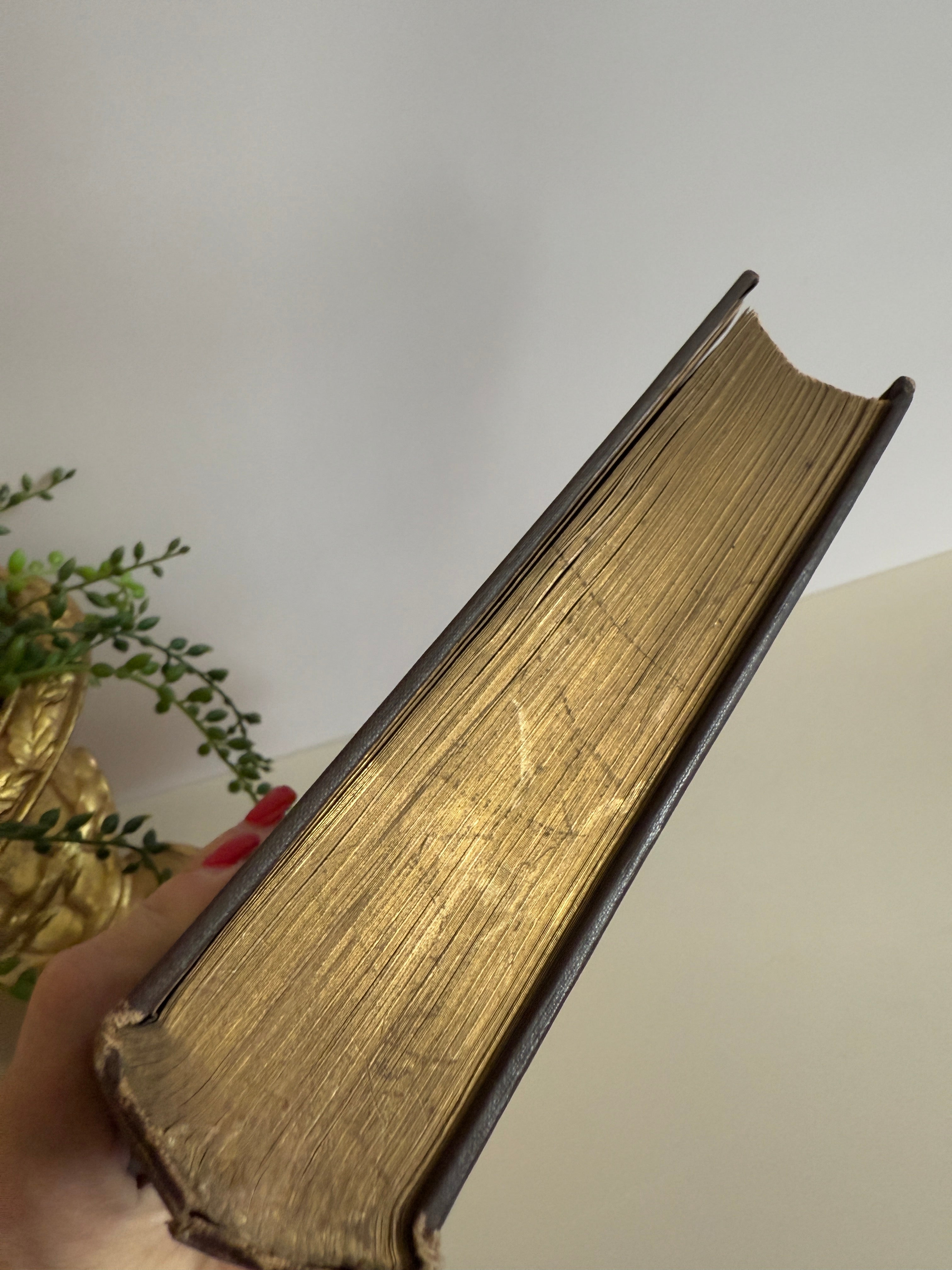 Antique 1905 Tales from Shakespeare by Charles & Mary Lamb – Illustrated by N.M. Price – Ornate Gilt Binding