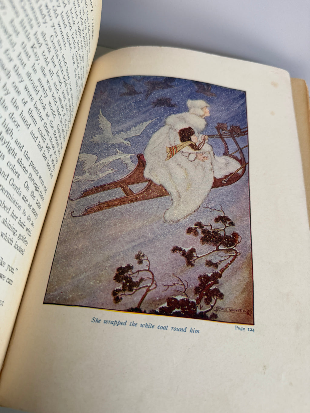Antique 1916 Andersen’s Fairy Tales – Windermere Series by Rand McNally & Co