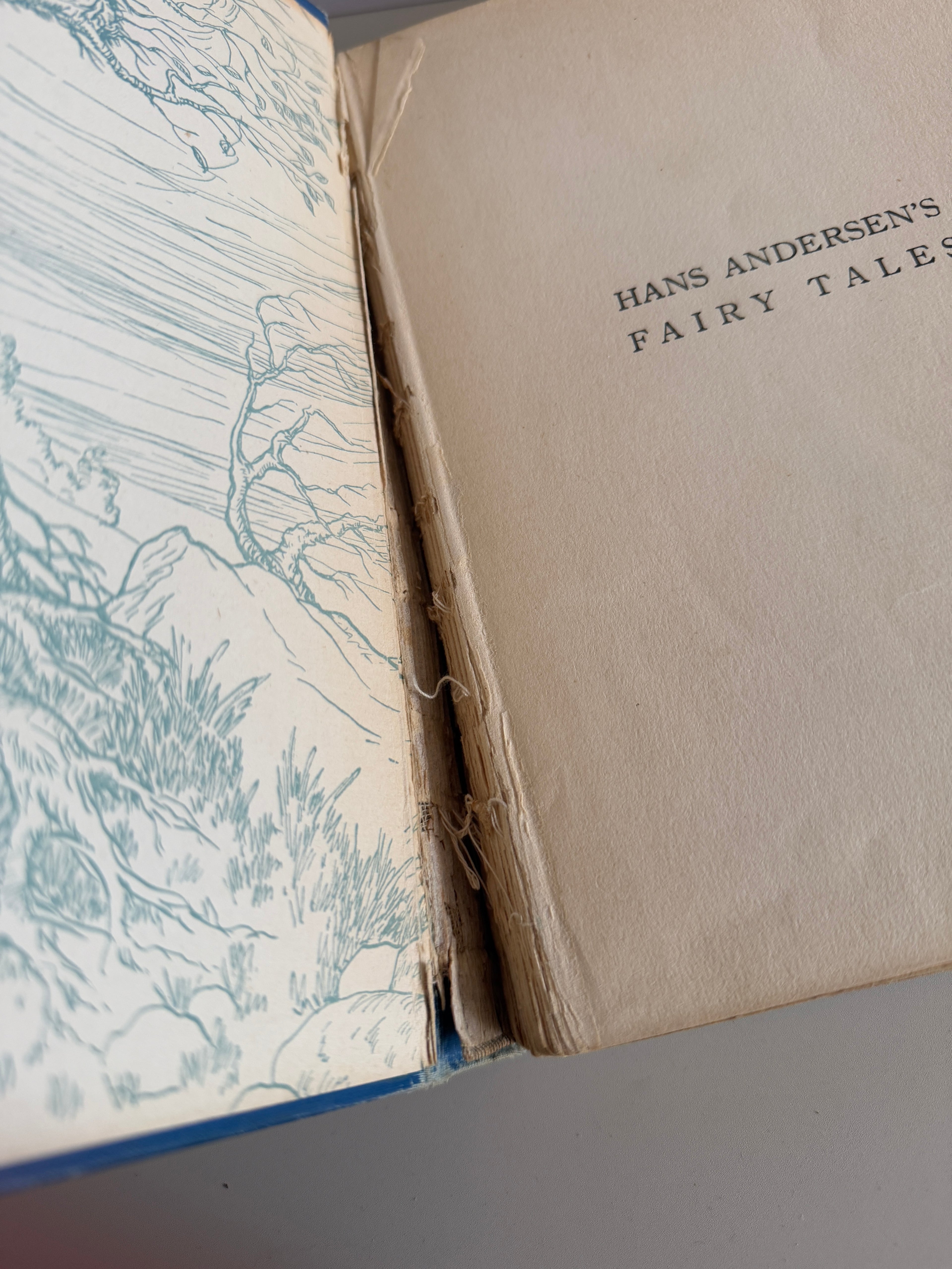 Antique 1916 Andersen’s Fairy Tales – Windermere Series by Rand McNally & Co
