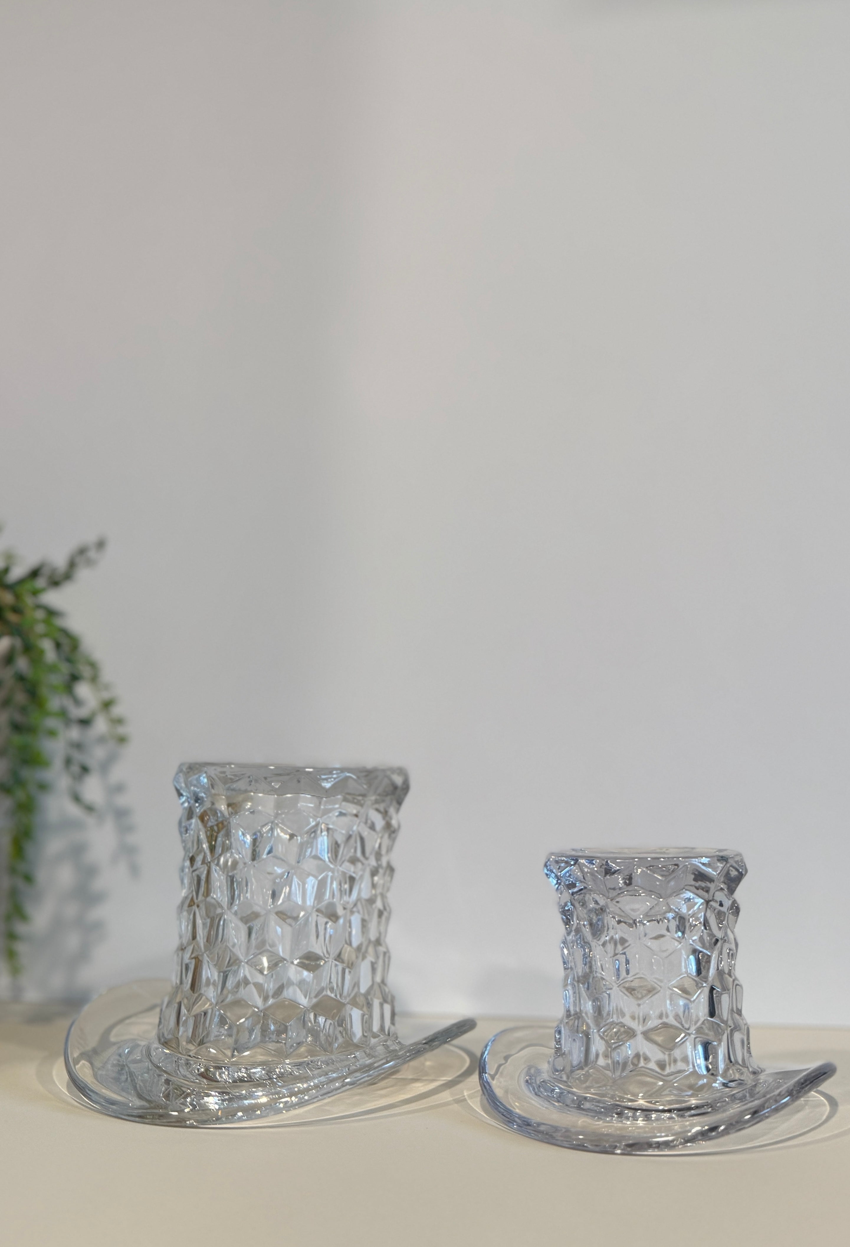 Vintage Fostoria American Top Hat Glass – Toothpick Holder, Match Holder, or Bud Vase (Sold Separately)