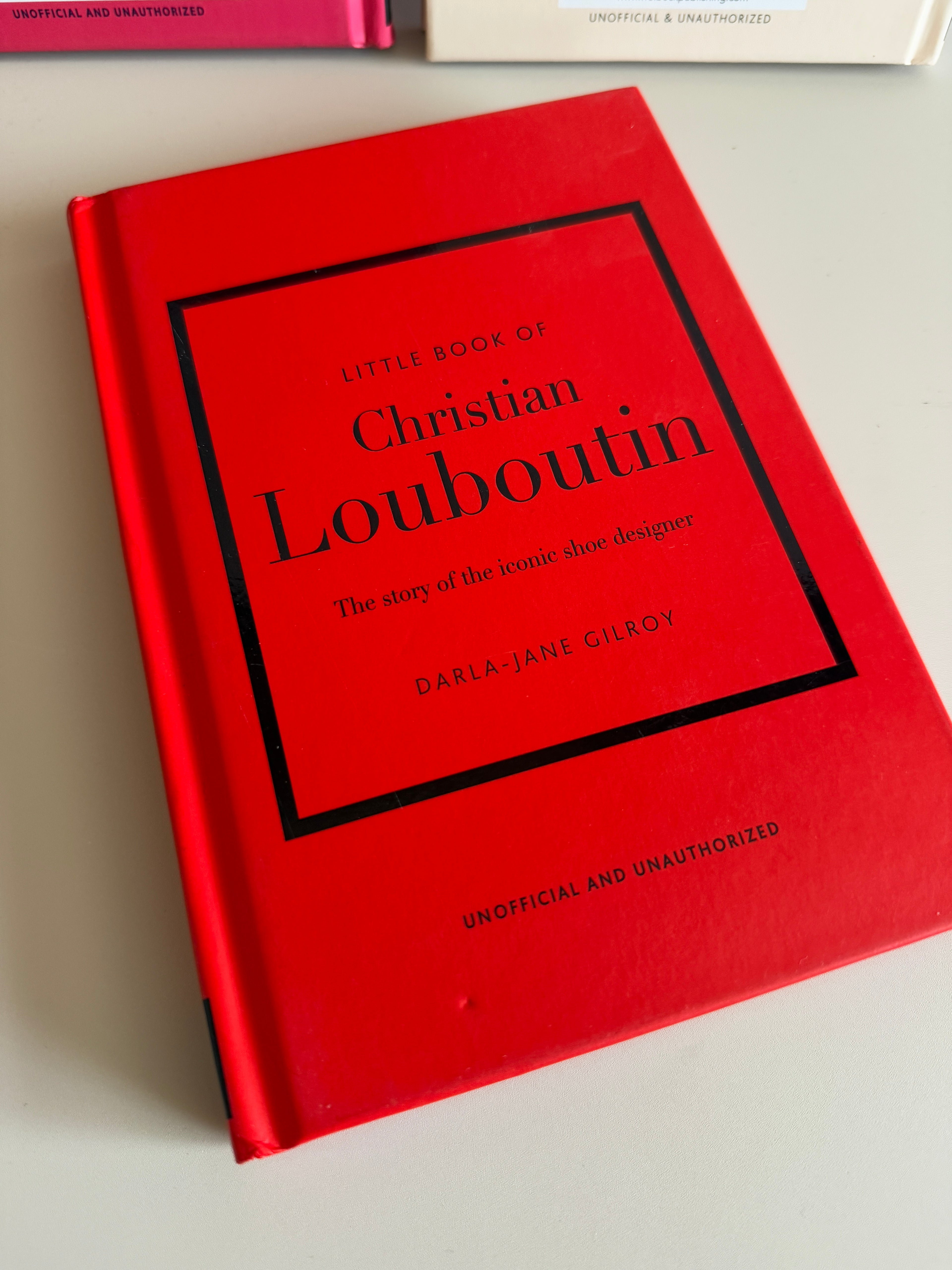 Set of 3 Fashion Icon Coffee Table Books – Schiaparelli, Louis Vuitton, Christian Louboutin