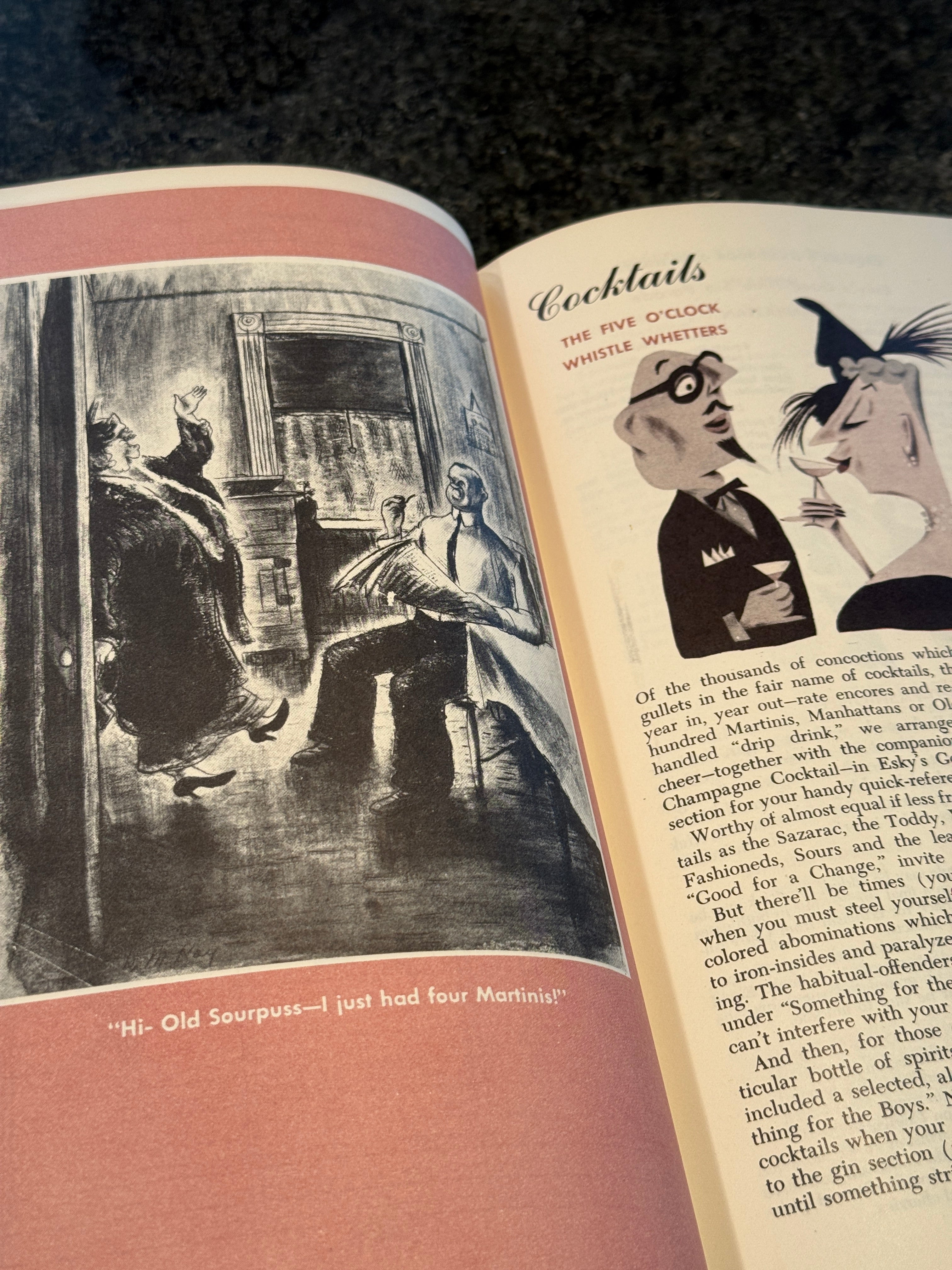 Esquire’s Handbook for Hosts – 1949 First Edition – Comically Illustrated