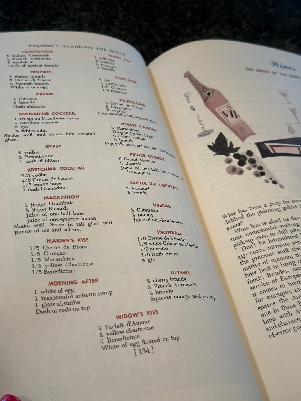 Esquire’s Handbook for Hosts – 1949 First Edition – Comically Illustrated