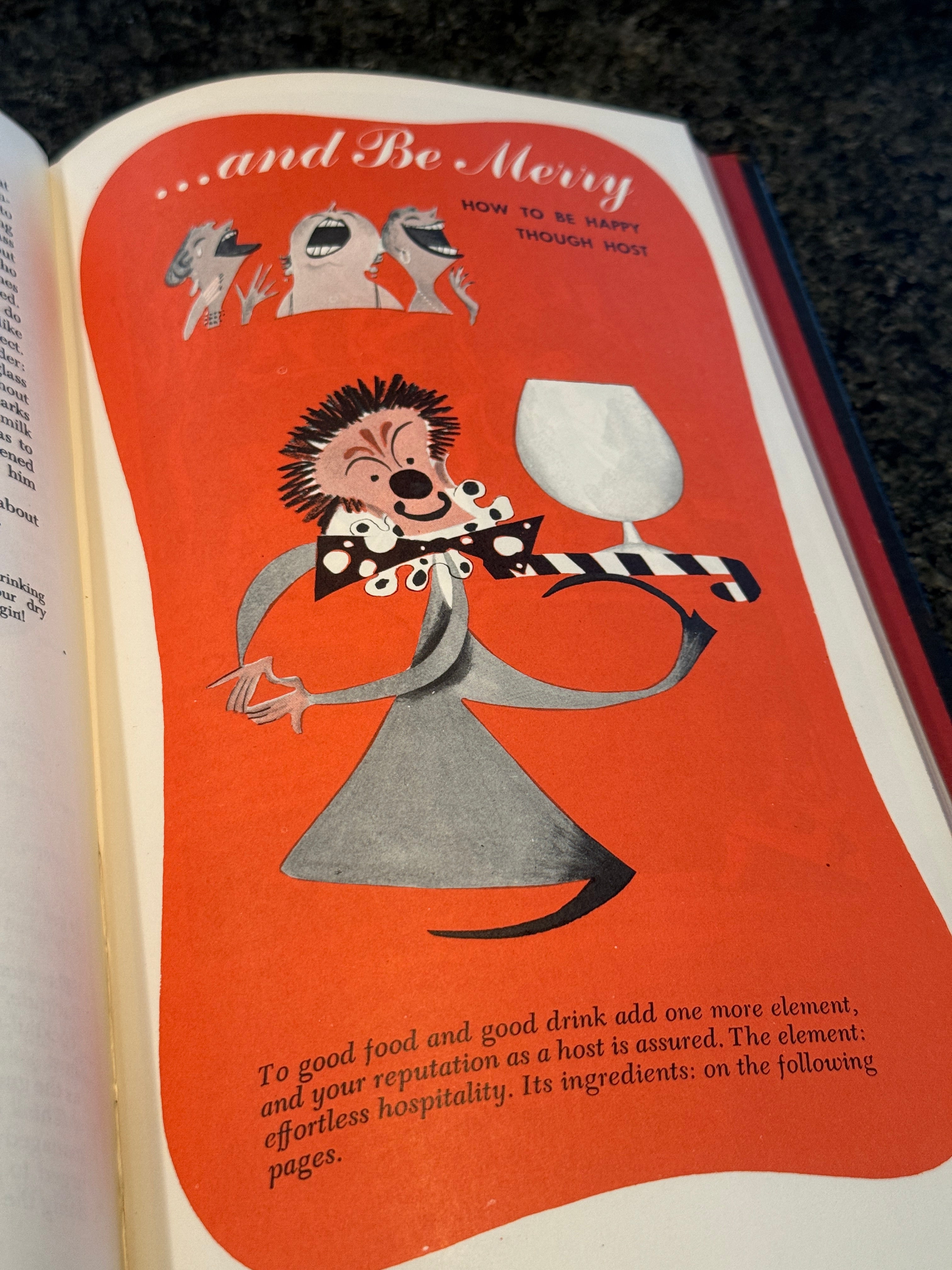 Esquire’s Handbook for Hosts – 1949 First Edition – Comically Illustrated