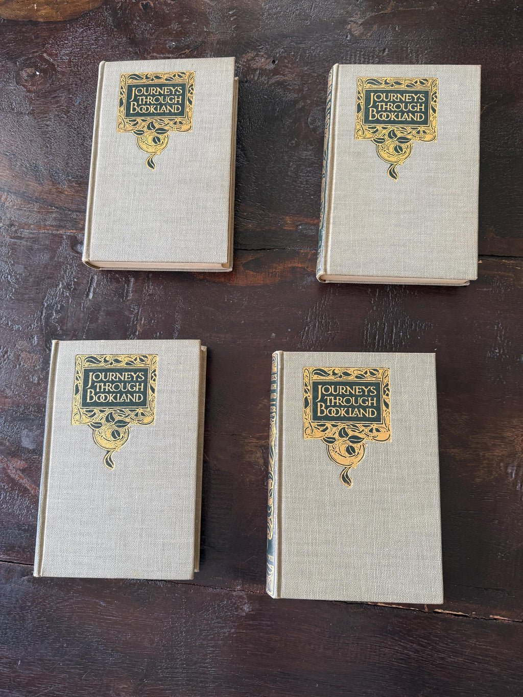 1909 Journeys Through Bookland First Edition Set by Charles H. Sylvester | Rare 10/11 Volumes | Vintage Literature Collection