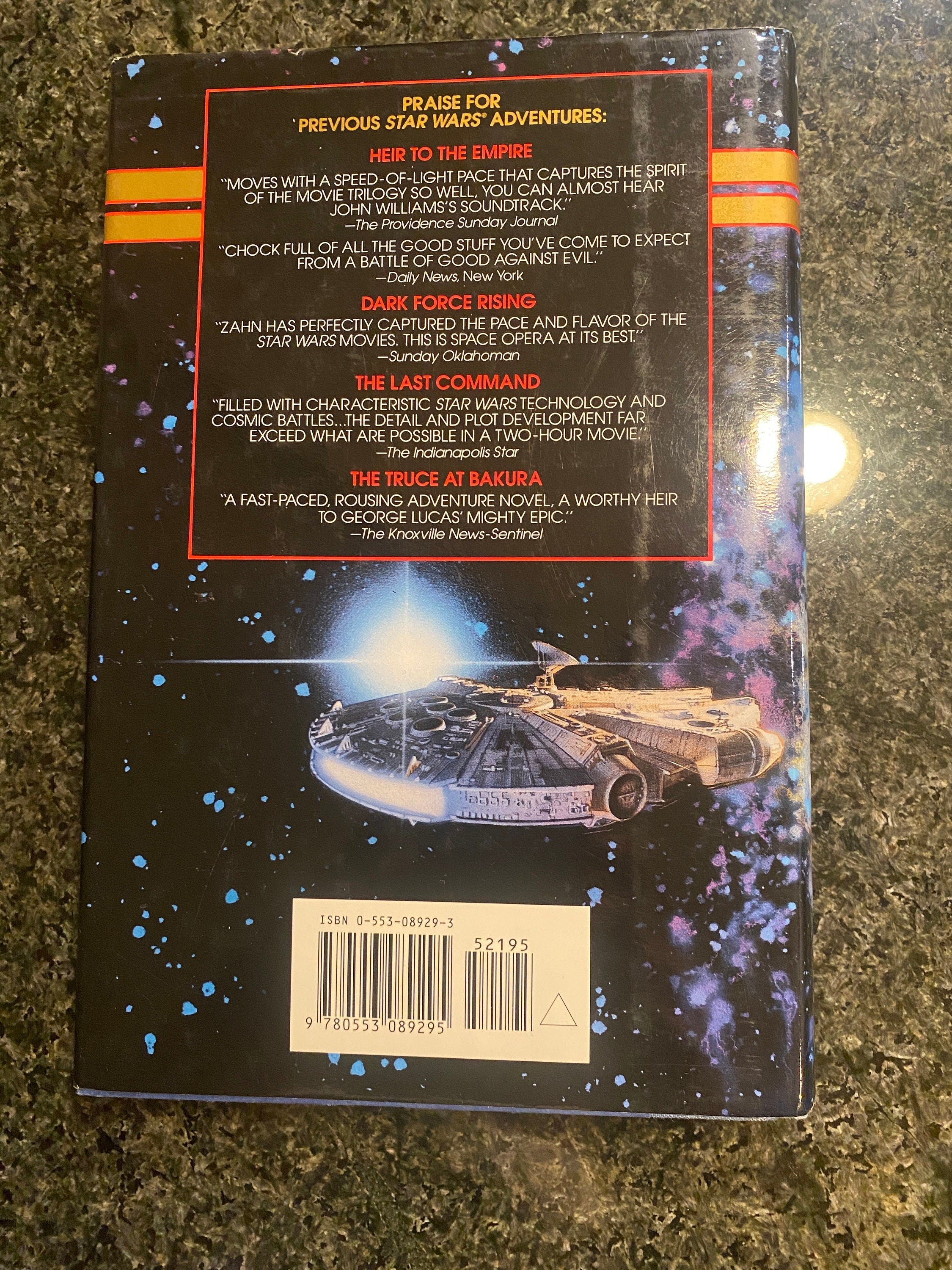 Star Wars First Edition Books - First Printings The Crystal Star | The Courtship of Princess Leia - HC Dust Jacket- 1994 Bantam Publishing