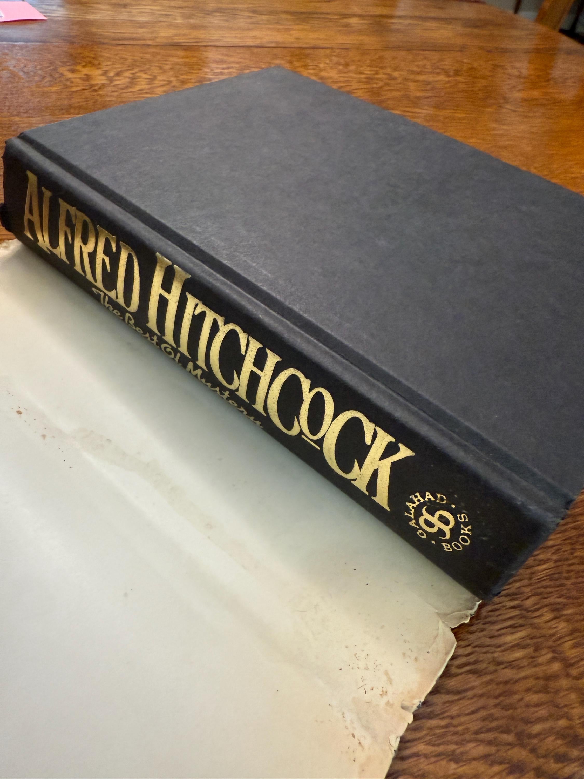 1980 Alfred Hitchcock’s The Best of Mystery | Fourth Edition, First Printing | 63 Short Stories | Hardcover with Dust Jacket