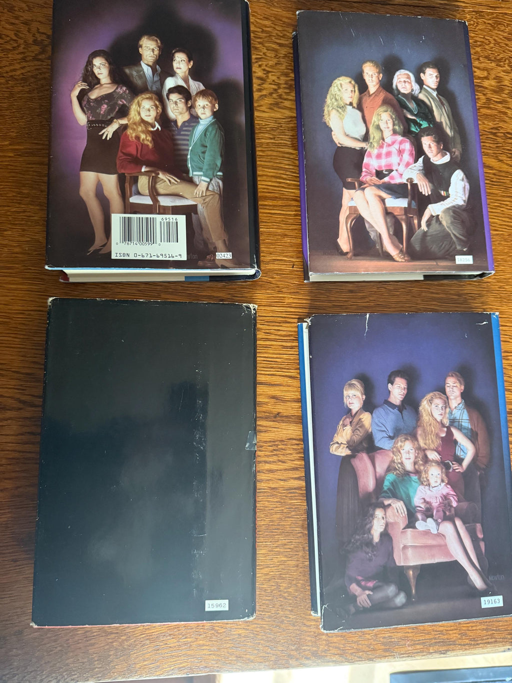 Vintage V.C. Andrews Hardcover Book Set with Dust Jackets – 1990s Gothic Fiction Collection