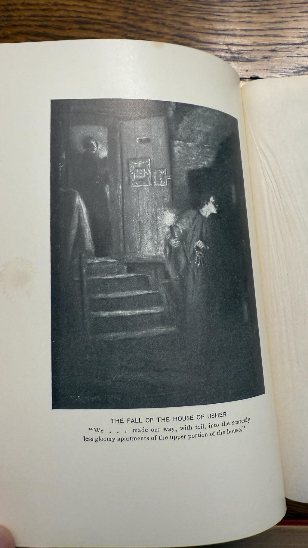 Antique 1902 The Tales and Poems of Edgar Allan Poe – Volumes II–VI – Centenary Edition – Illustrated