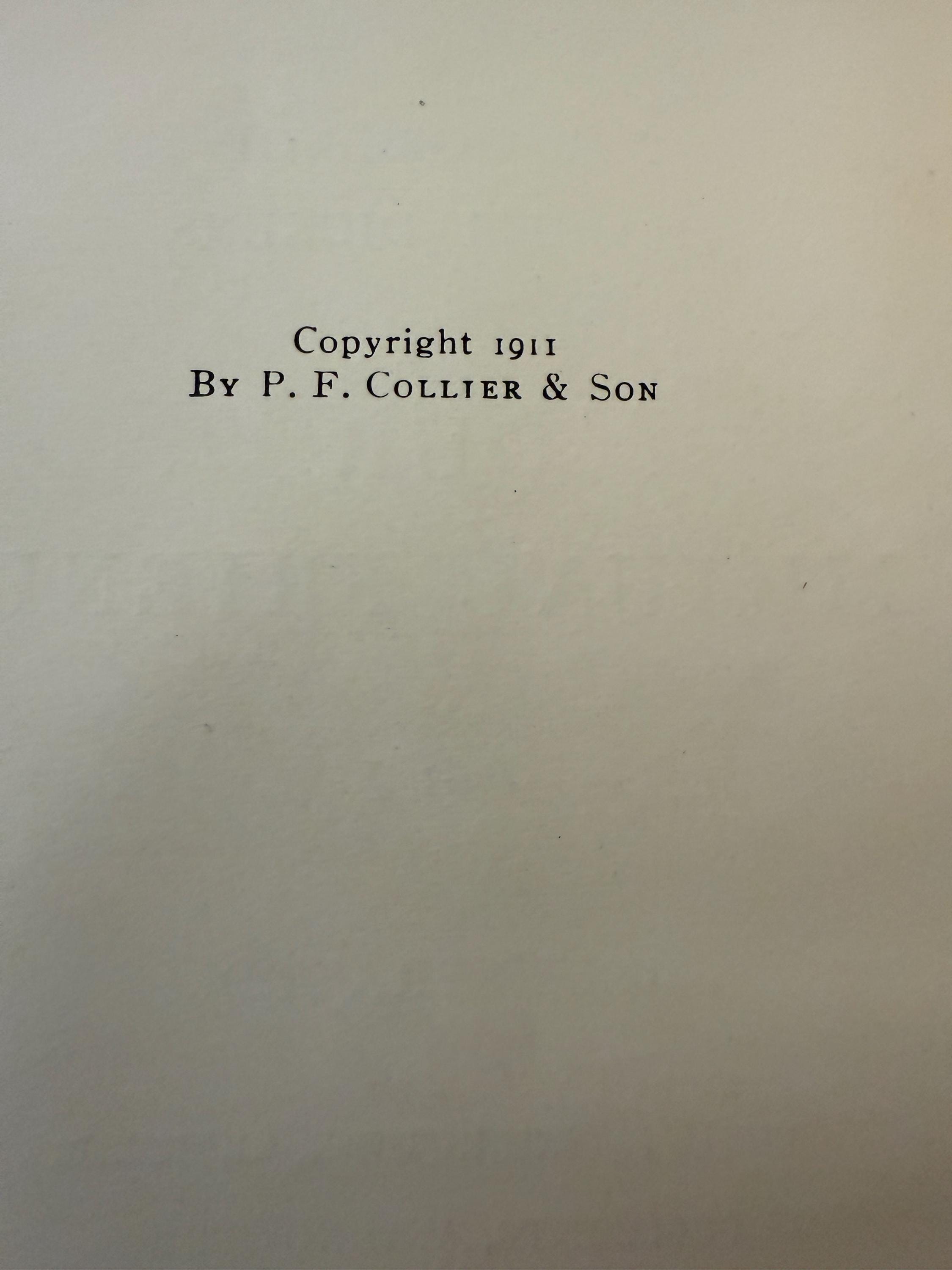 Antique 1911 Charles Dickens Our Mutual Friend (Part One) – Anniversary Edition by P.F. Collier & Son