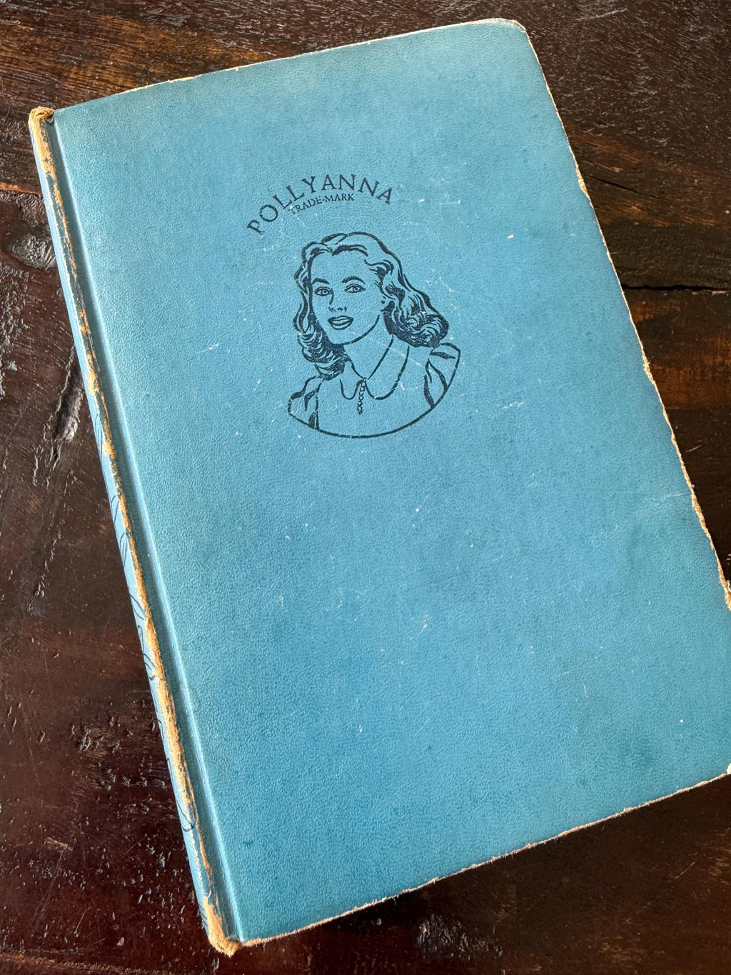 1946 Pollyanna by Eleanor H. Porter – Grosset & Dunlap – Vintage Classic Girls Book – Blue Hardcover