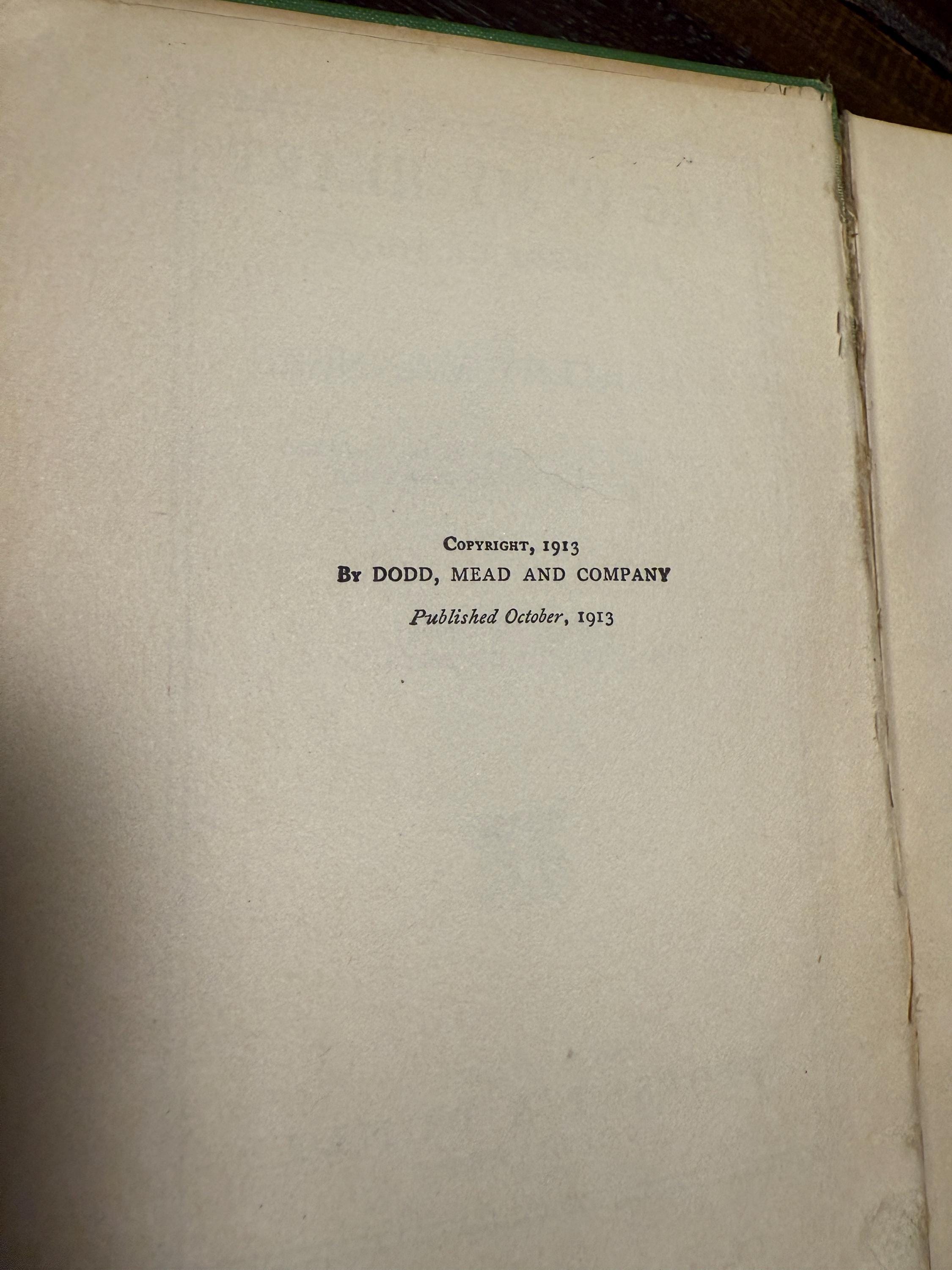 1913 First Edition Peg O’ My Heart by J. Hartley Manners | Illustrated Antique Book | Vintage Drama Novel | Loose Spine