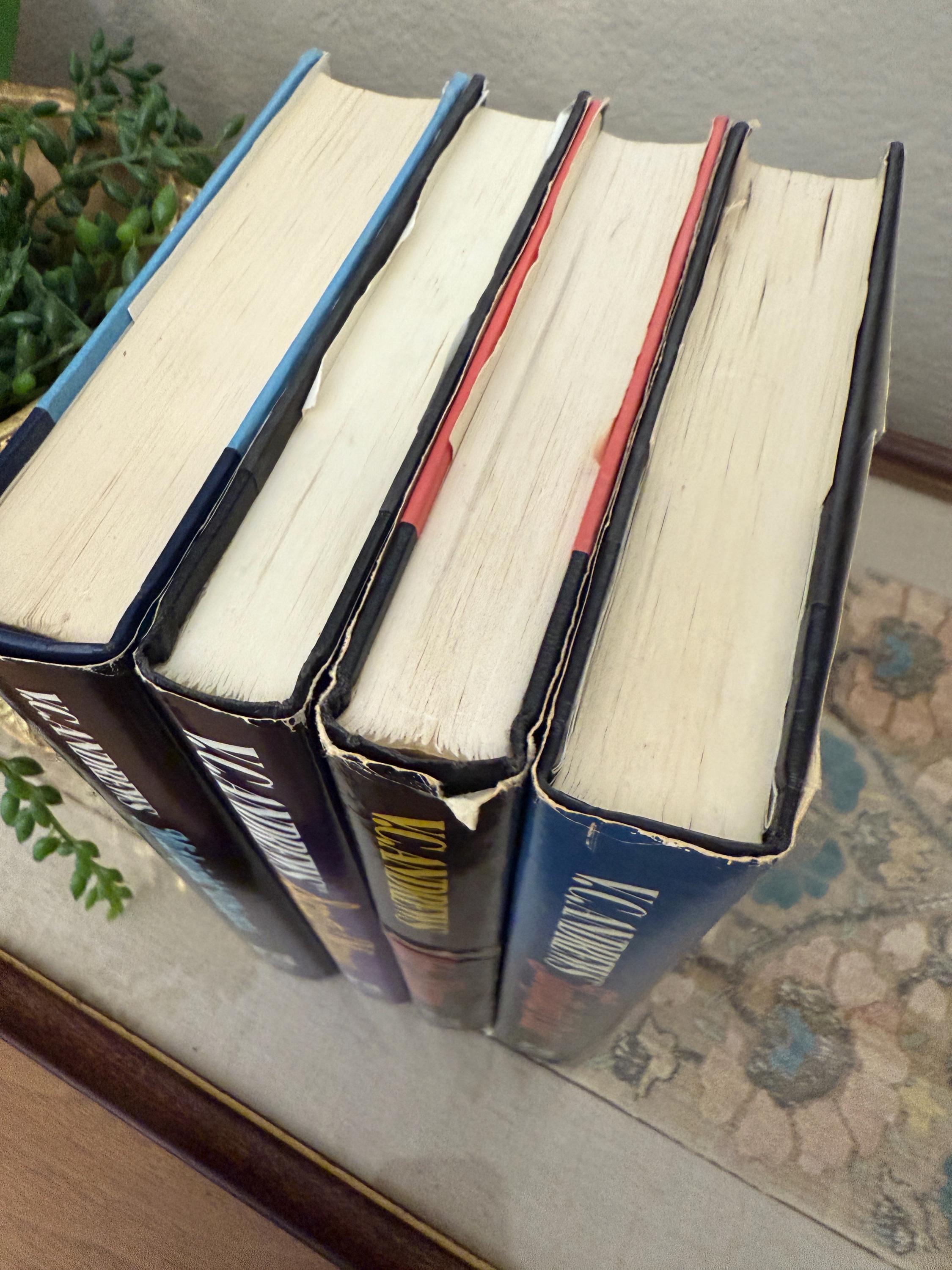 Vintage V.C. Andrews Hardcover Book Set with Dust Jackets – 1990s Gothic Fiction Collection