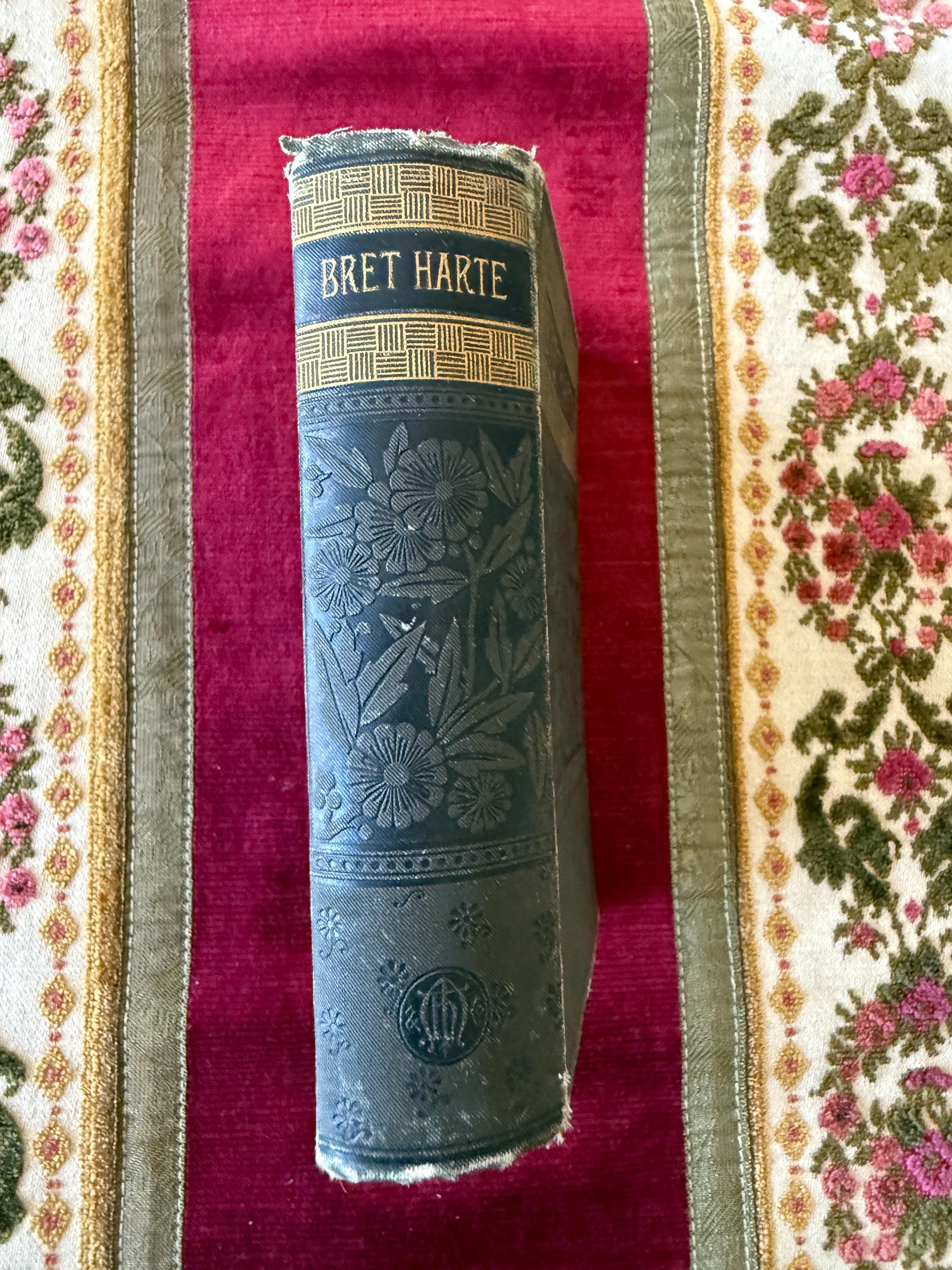 The Poetical Works of Bret Harte – 1882 Complete Edition – Antique Miniature Poetry Book – Houghton Mifflin & Co.