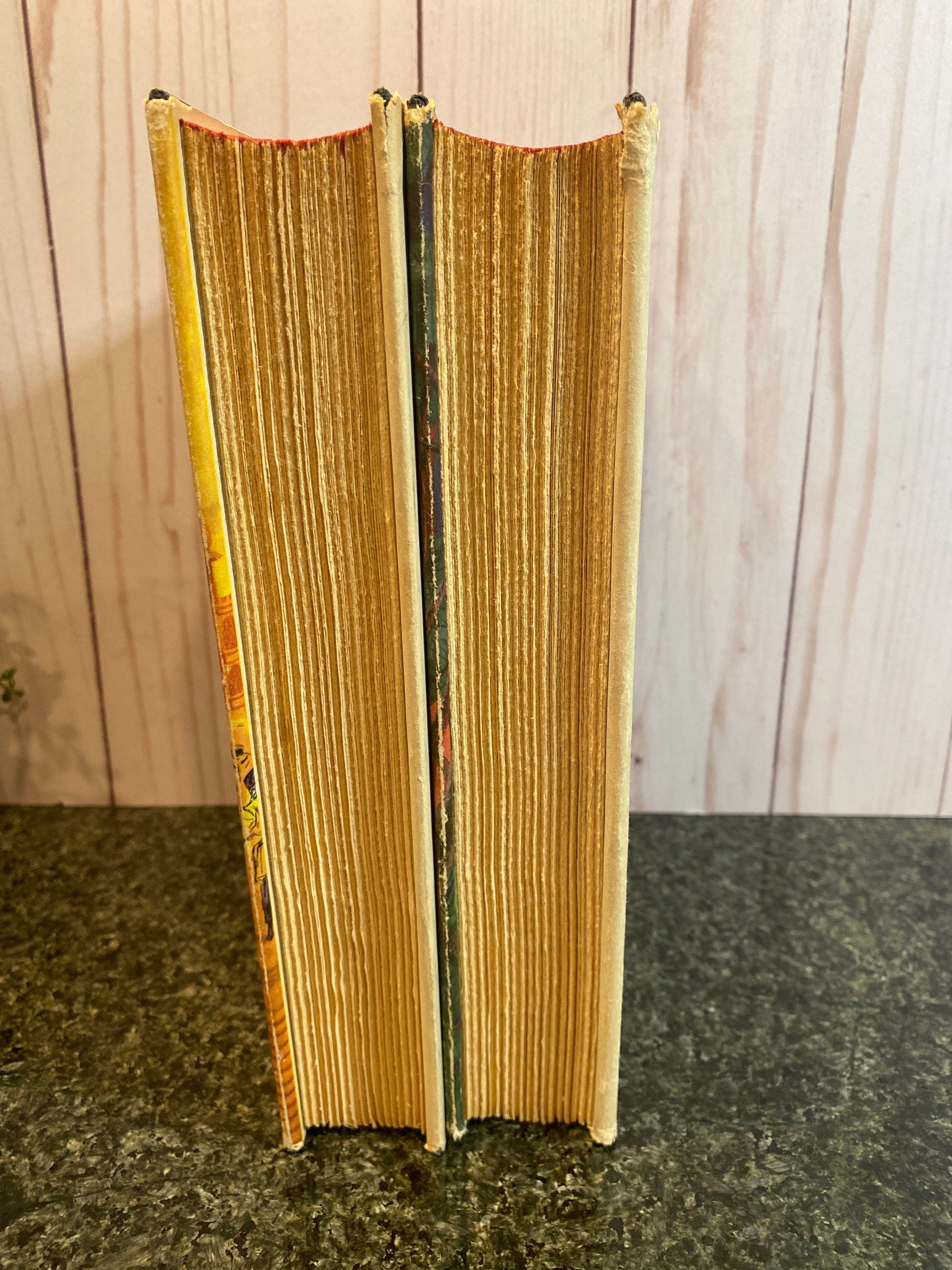 Volumes 1&2 Kipling- Stories and Poems by John Beectoft- 1956- Book Set- Jungle Book-Just So Stories- book club edition